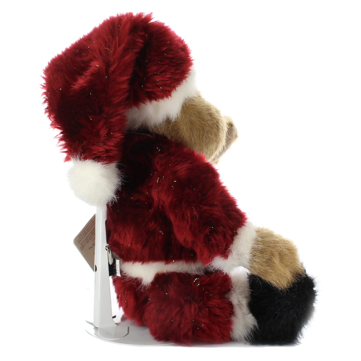Boyds Bears & Friends Vintage  Plush Bear brown Santa bear play Deck the Halls - Image 7