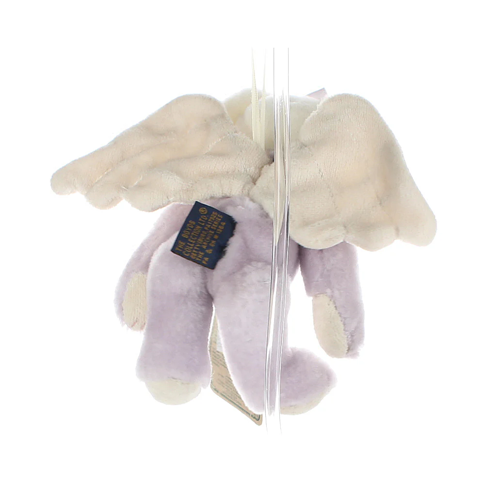Boyds Bears & Friends Vintage  Plush Bear purple winged  bear purple headband - Image 5