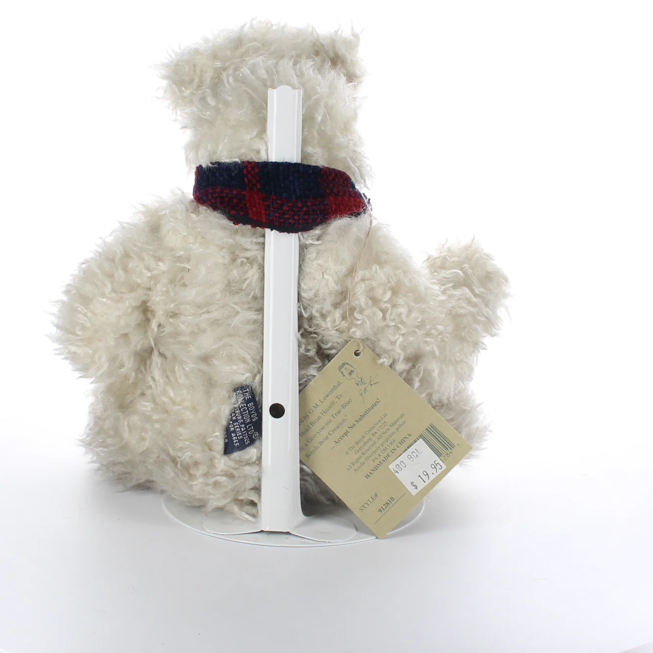 Boyds Bears & Friends Vintage  Plush Bear Tundra Northpole 912810 - Image 5