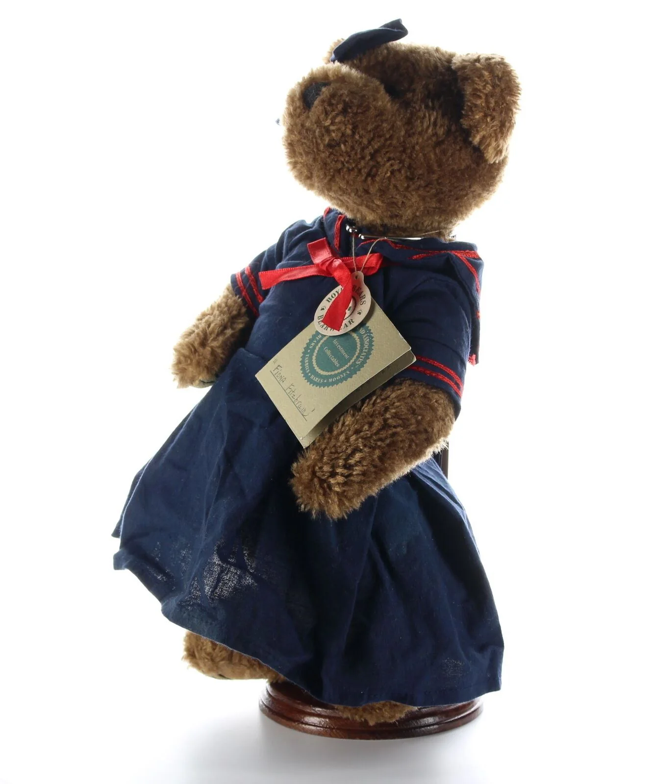 Boyds Bears & Friends Retired Vintage Plush w/ Cert Fiona Fitzbruin - Rare & HTF - Image 2