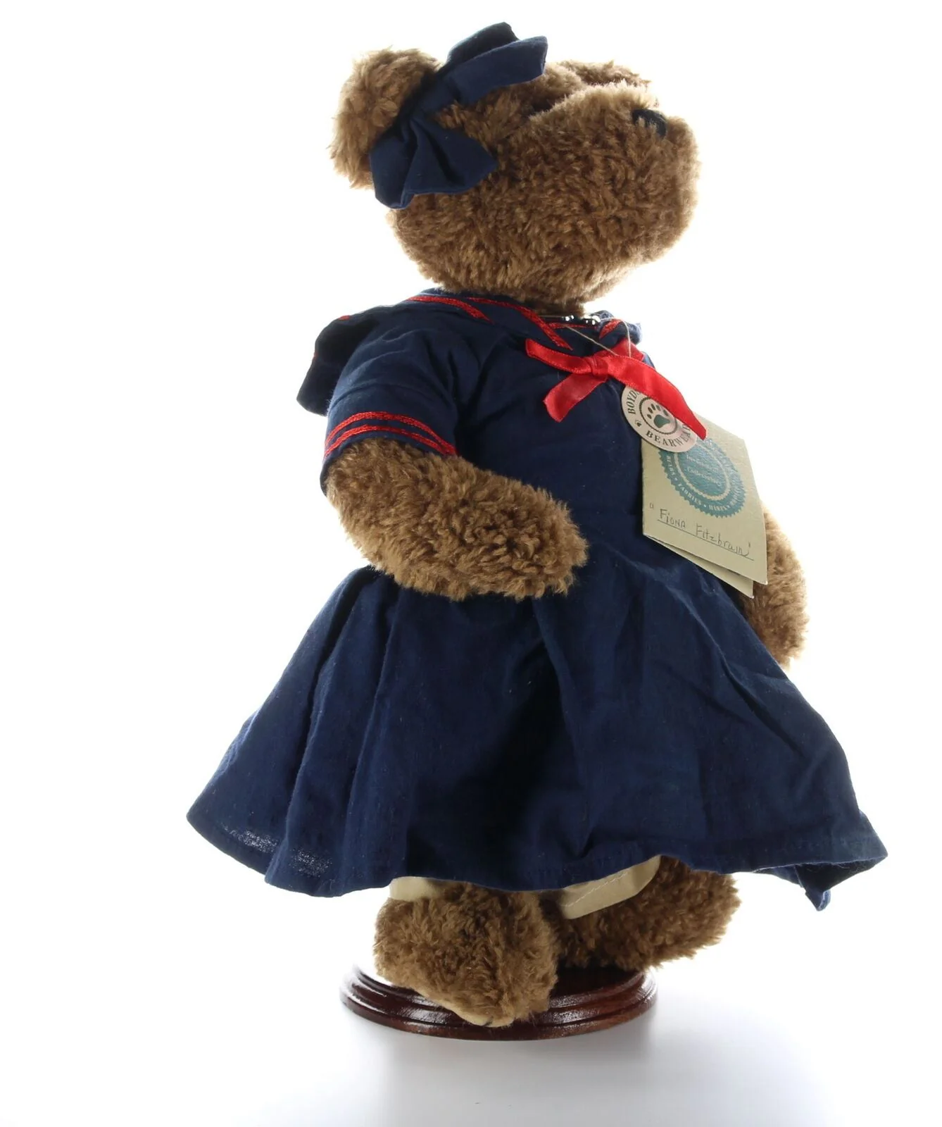 Boyds Bears & Friends Retired Vintage Plush w/ Cert Fiona Fitzbruin - Rare & HTF - Image 8