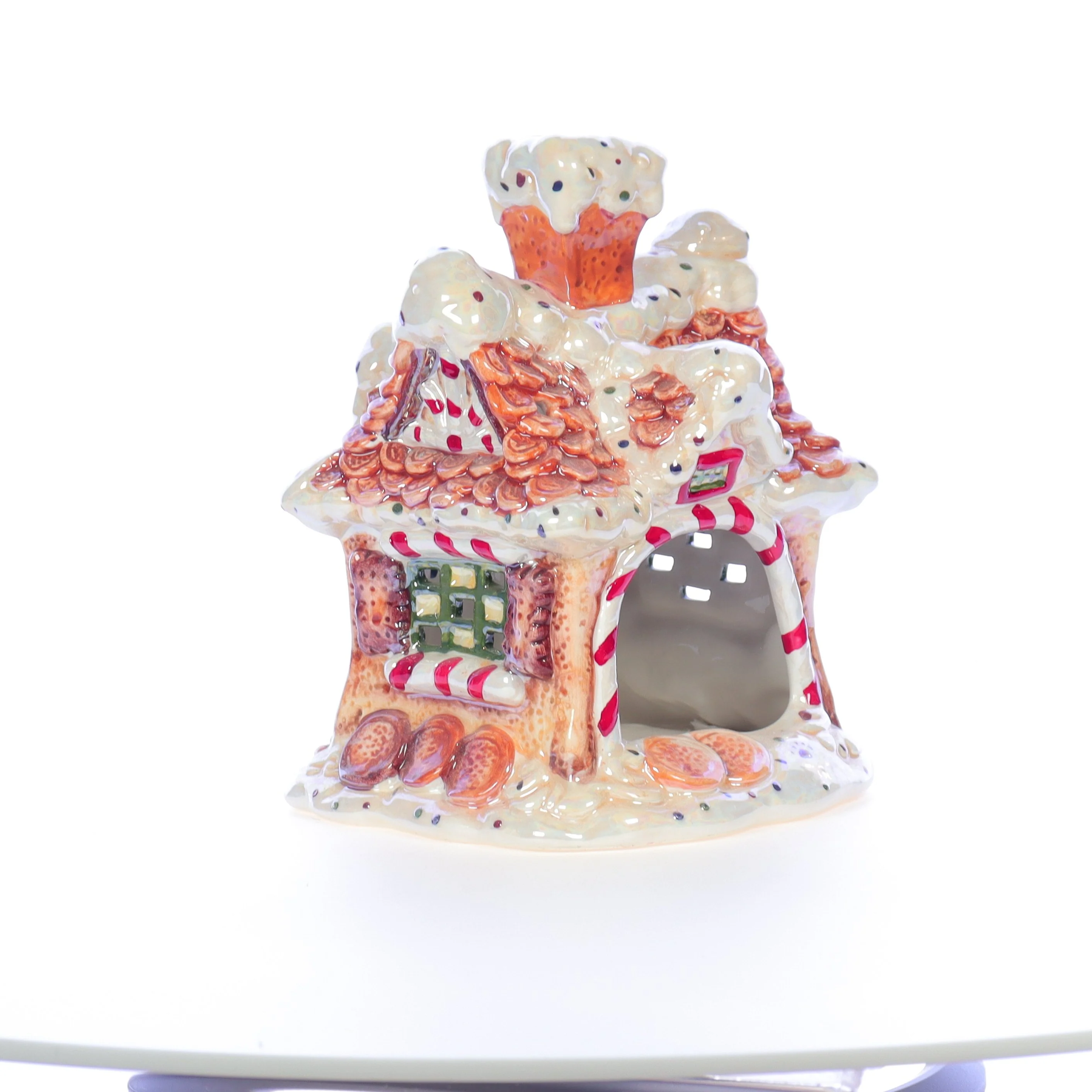The Bearstone Collection Vintage 2002 Resin Figurine Glossie's Sweet Treat Cottage - Image 4