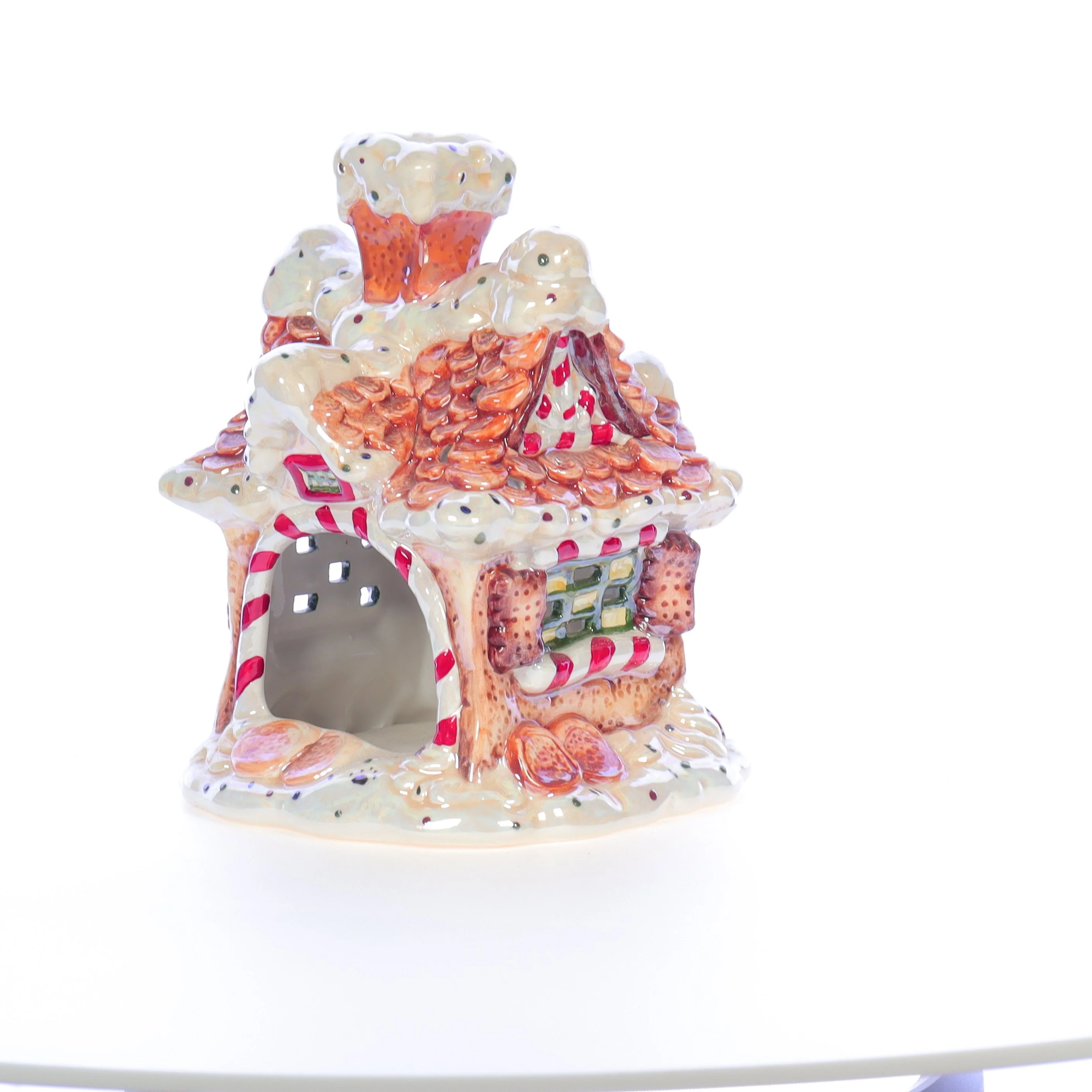 The Bearstone Collection Vintage 2002 Resin Figurine Glossie's Sweet Treat Cottage - Image 6