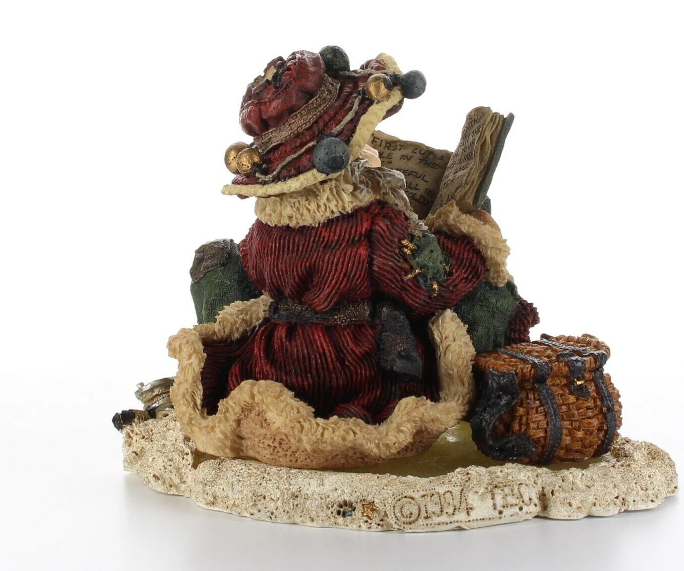 Boyds Bears Santa & Friends Figurine Santa Series #2 Christmas Nick on Ice  3001 - Image 6