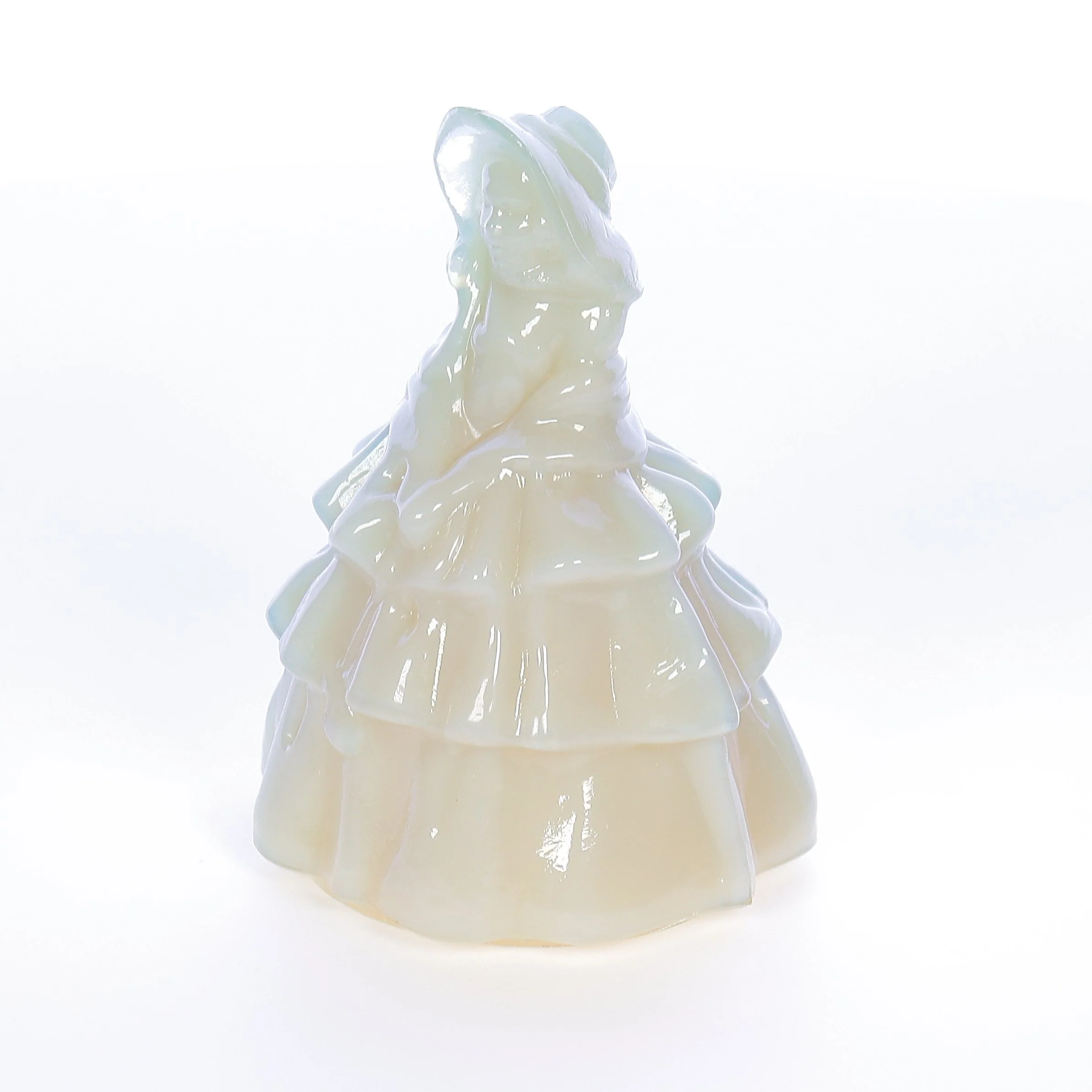Boyds Crystal Art Glass Vintage 1980 Glass Figurine Louise Doll Dawn 2-11-80 - Image 2