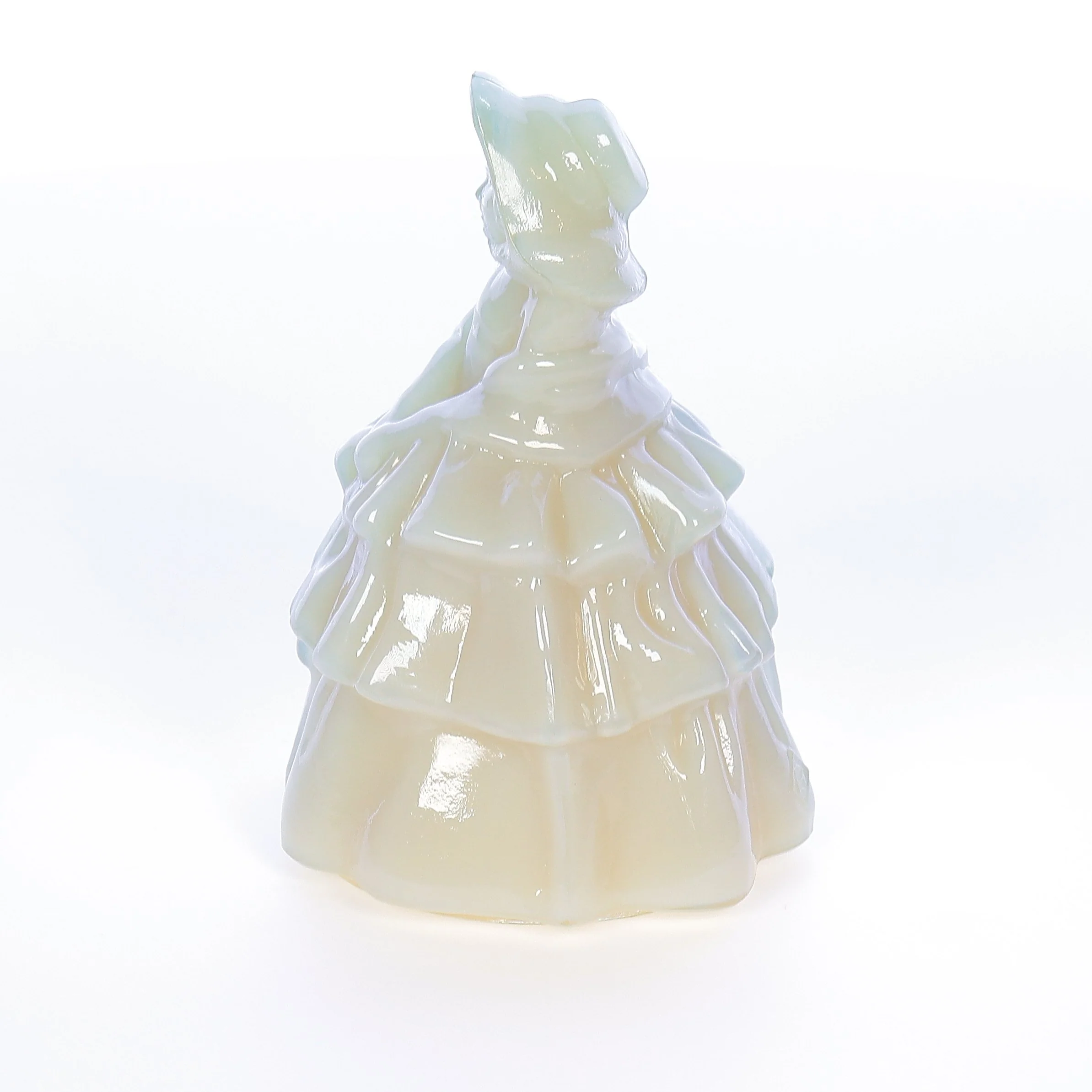 Boyds Crystal Art Glass Vintage 1980 Glass Figurine Louise Doll Dawn 2-11-80 - Image 3