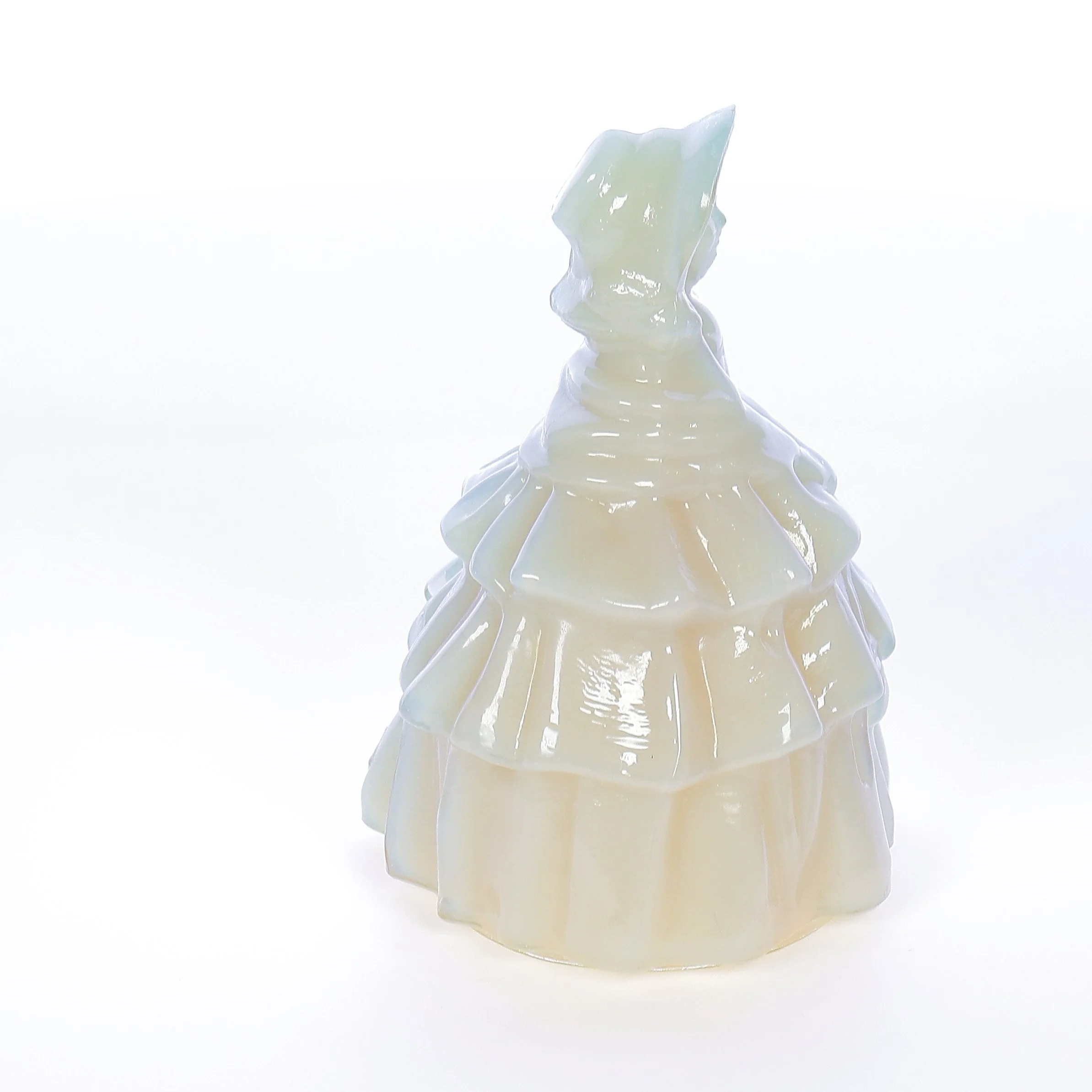 Boyds Crystal Art Glass Vintage 1980 Glass Figurine Louise Doll Dawn 2-11-80 - Image 7