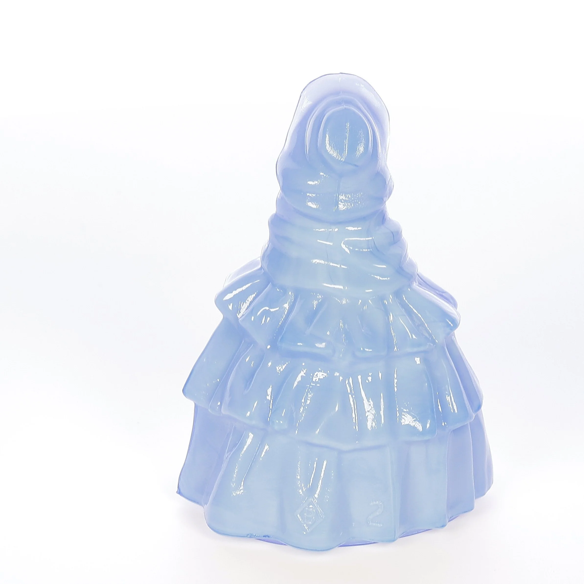 Boyds Crystal Art Glass Vintage 1981 Figurine Louise Doll Delphinium 3-4-81 - Image 5