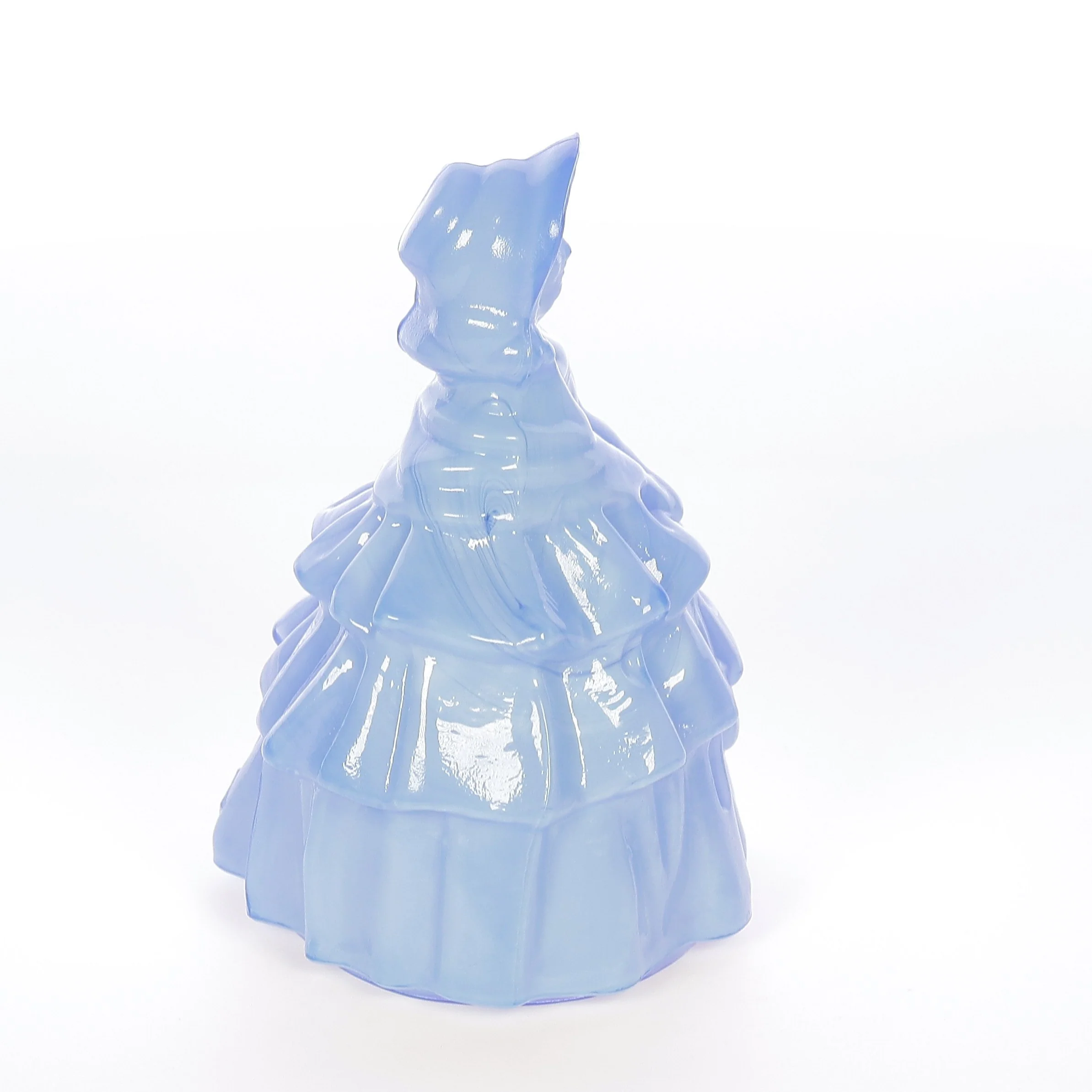Boyds Crystal Art Glass Vintage 1981 Figurine Louise Doll Delphinium 3-4-81 - Image 7