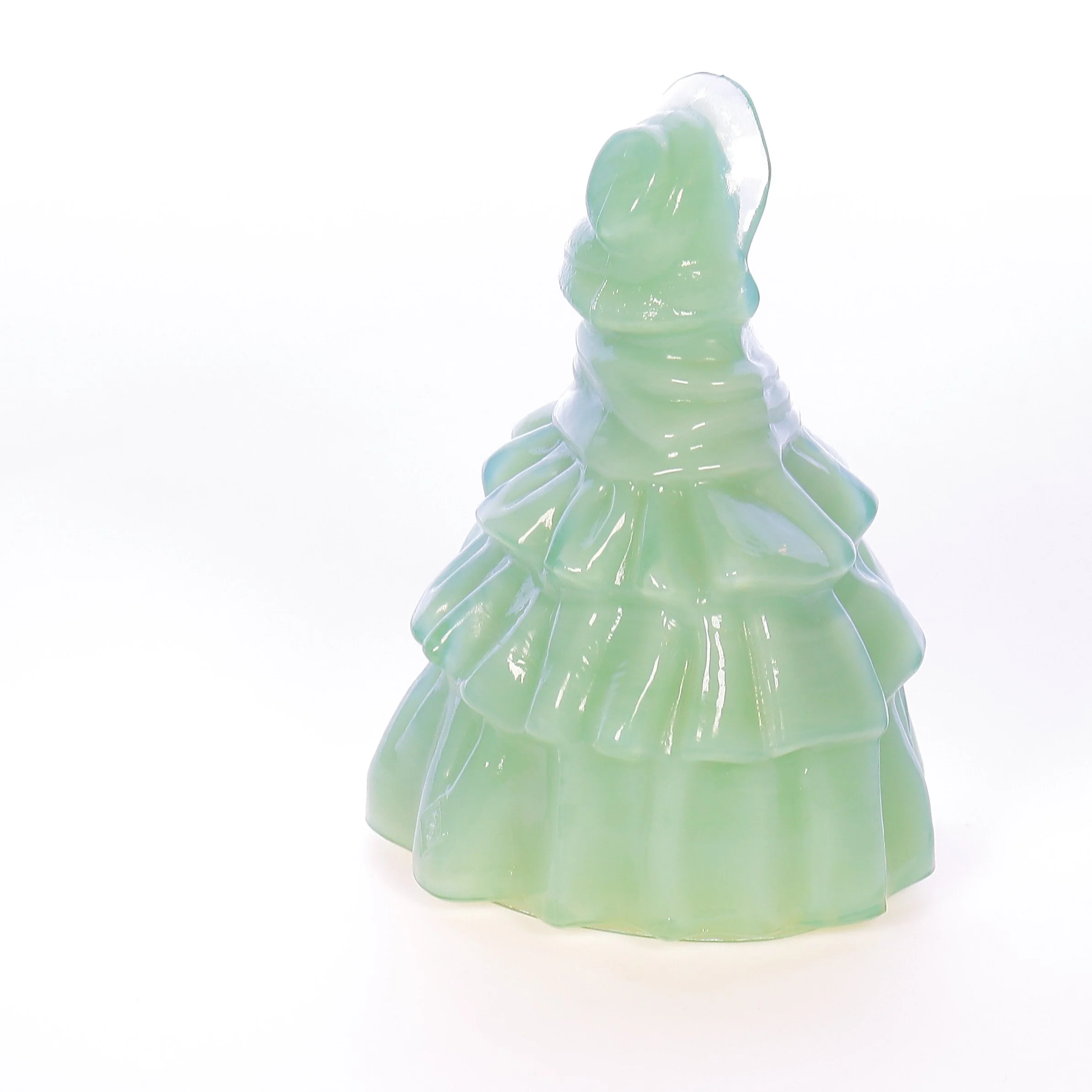 Boyds Crystal Art Glass Vintage 1979 Figurine Louise Doll Ice Green 10-23-79 - Image 6