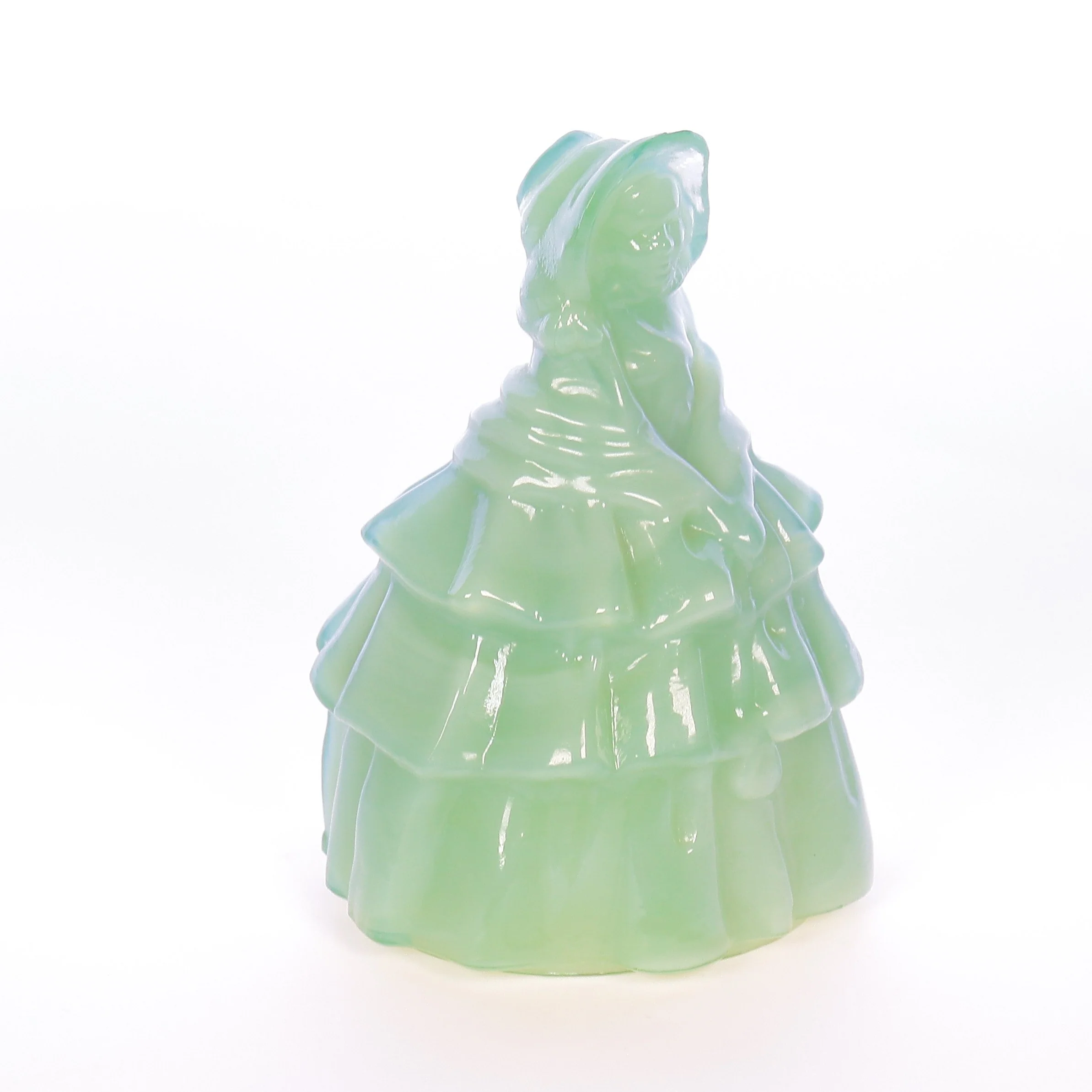 Boyds Crystal Art Glass Vintage 1979 Figurine Louise Doll Ice Green 10-23-79 - Image 8