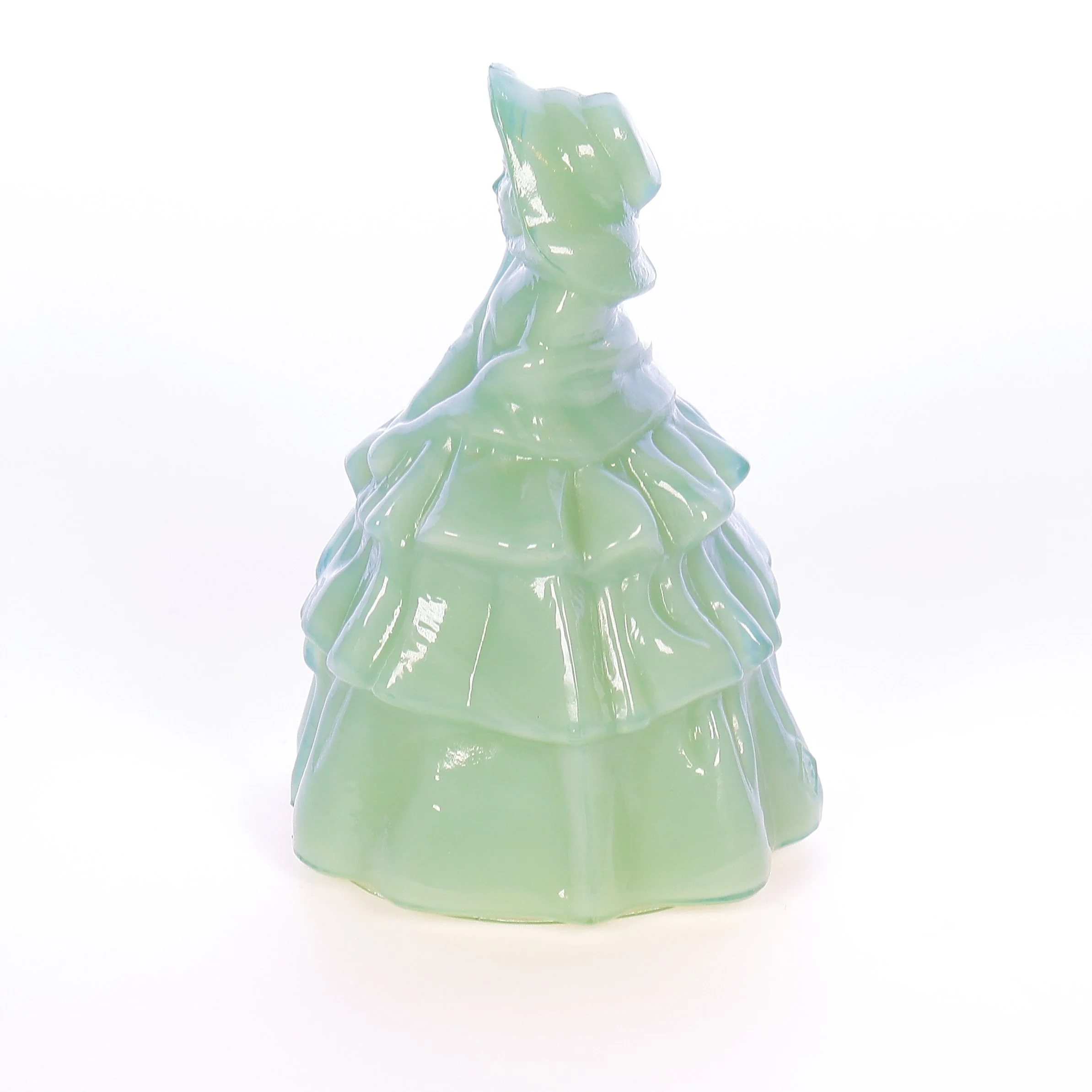 Boyds Crystal Art Glass Vintage 1979 Figurine Louise Doll Ice Green 10-23-79 - Image 3