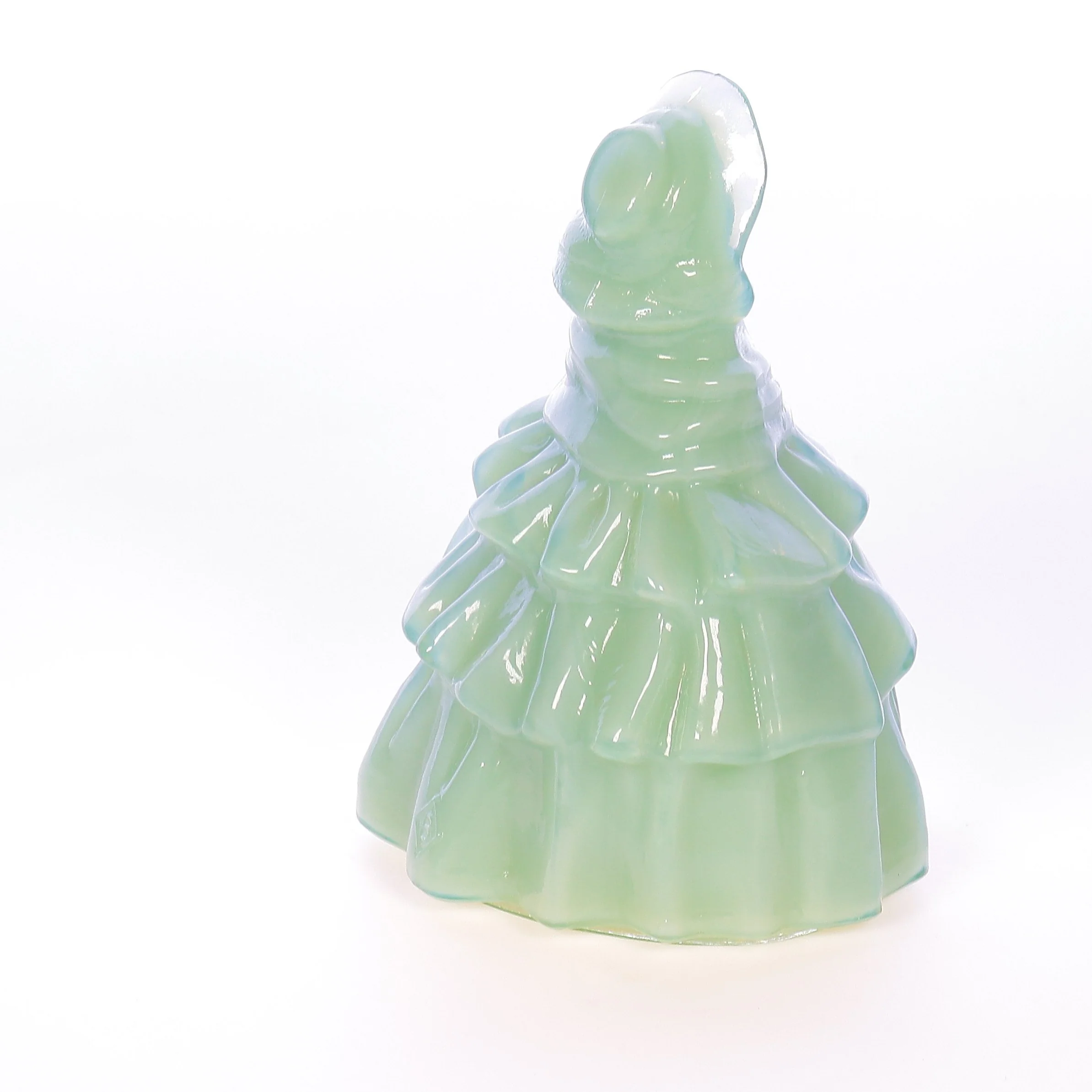 Boyds Crystal Art Glass Vintage 1979 Figurine Louise Doll Ice Green 10-23-79 - Image 6