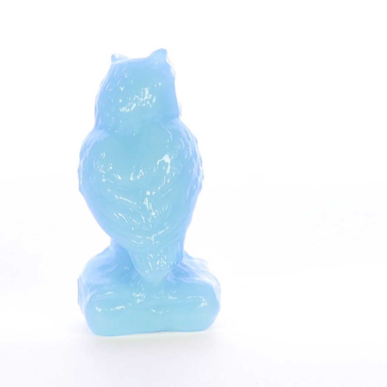 Boyd Glass Vintage 1979 Glass Figurine Boyd Glass Owl #023 - Image 6
