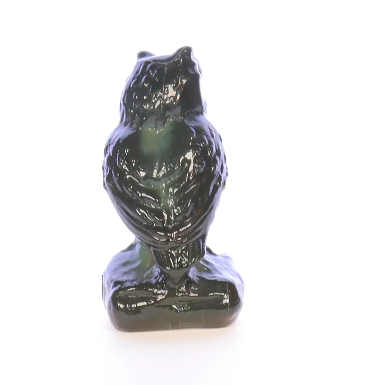 Boyd Glass Vintage 1979 Glass Figurine Boyd Glass Owl #025 - Image 6