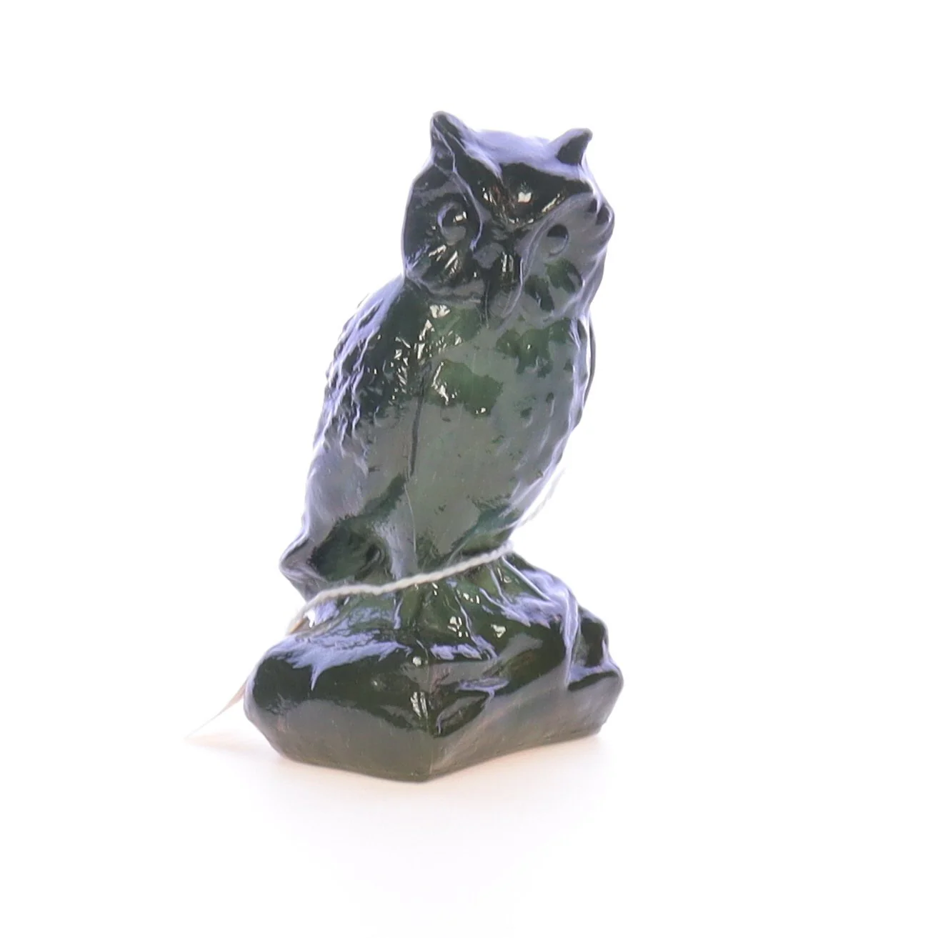Boyd Glass Vintage 1979 Glass Figurine Boyd Glass Owl #040