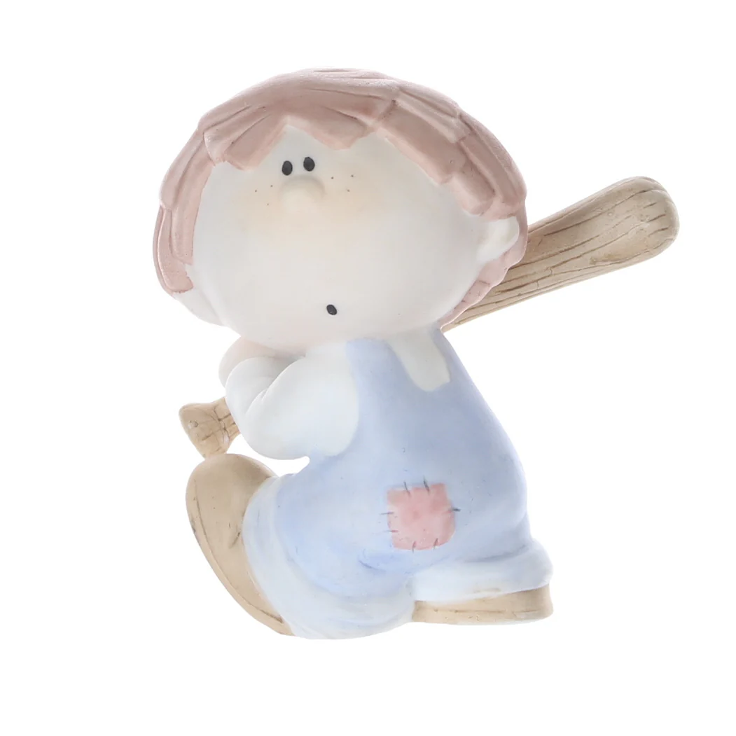 Bumpkin Boy with Baseball Bat | (Pre-Owned: No Box)
