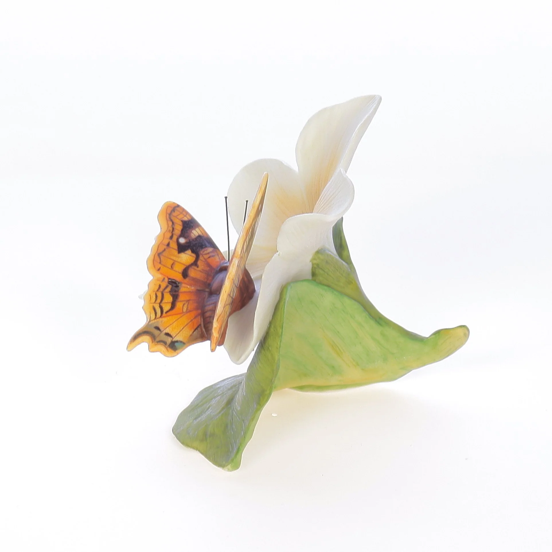 Butterflies of Paradise Vintage 1987 Porcelain Figurine - Image 4