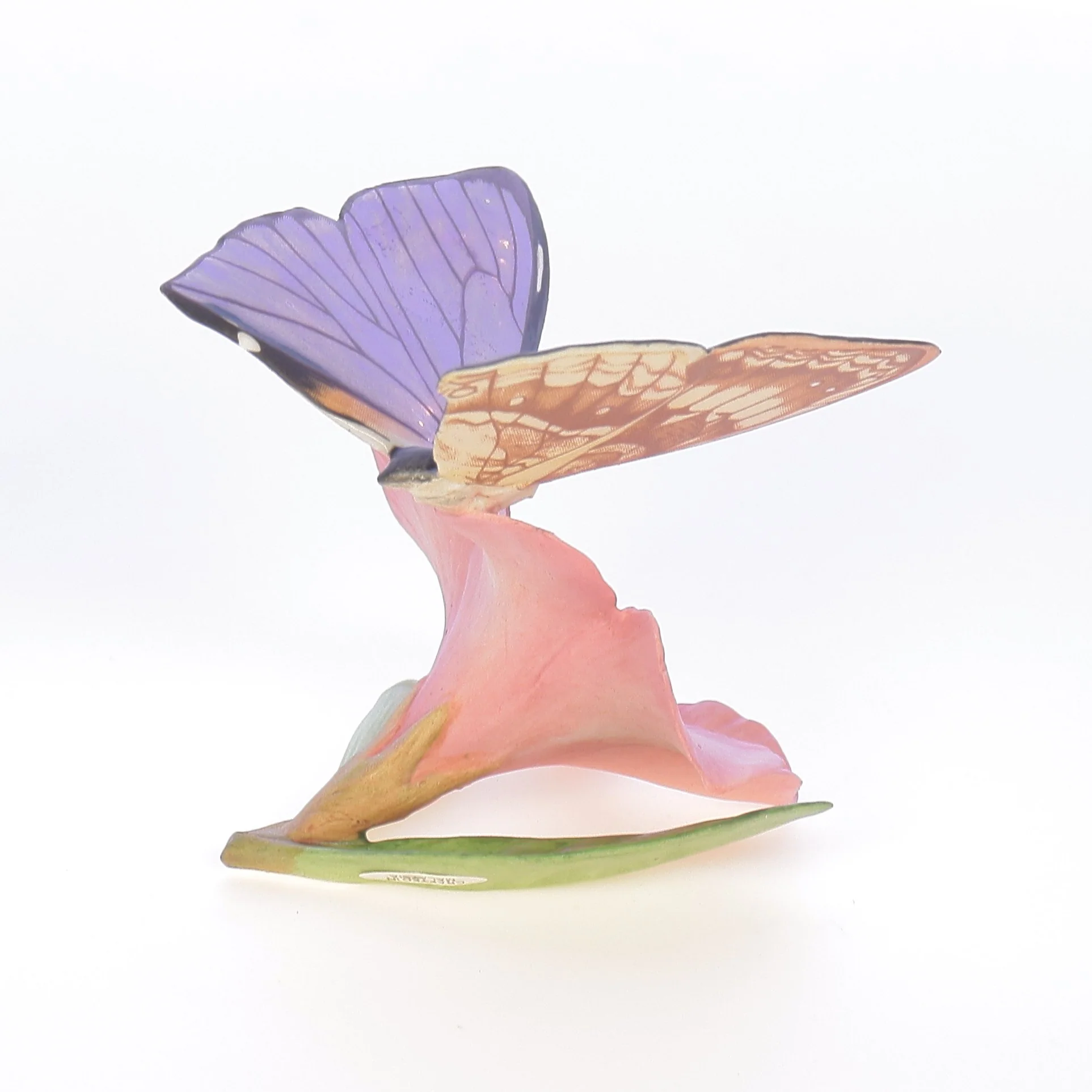 Butterflies of the World Vintage 1985 Porcelain Figurine - Image 4