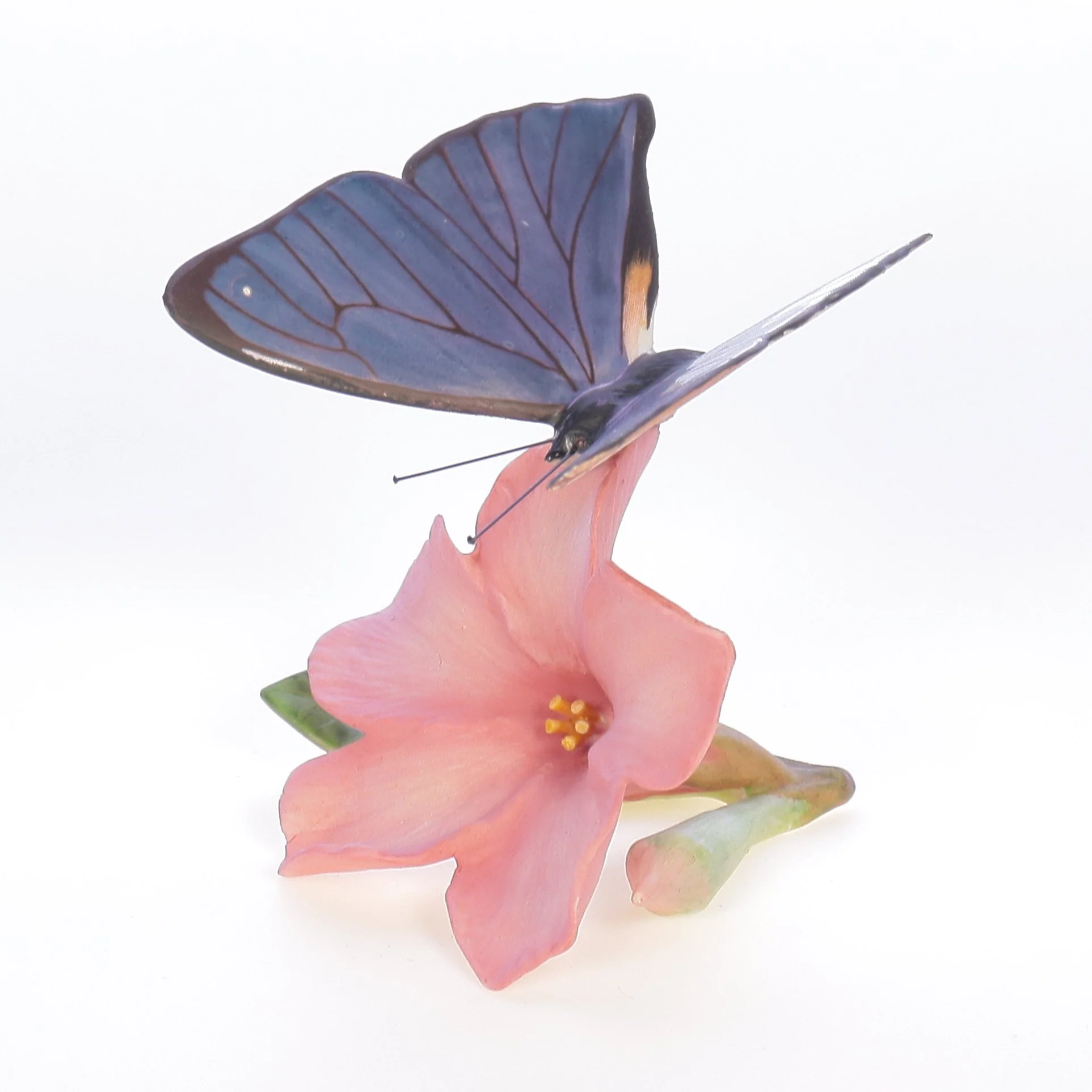 Butterflies of the World Vintage 1985 Porcelain Figurine - Image 8
