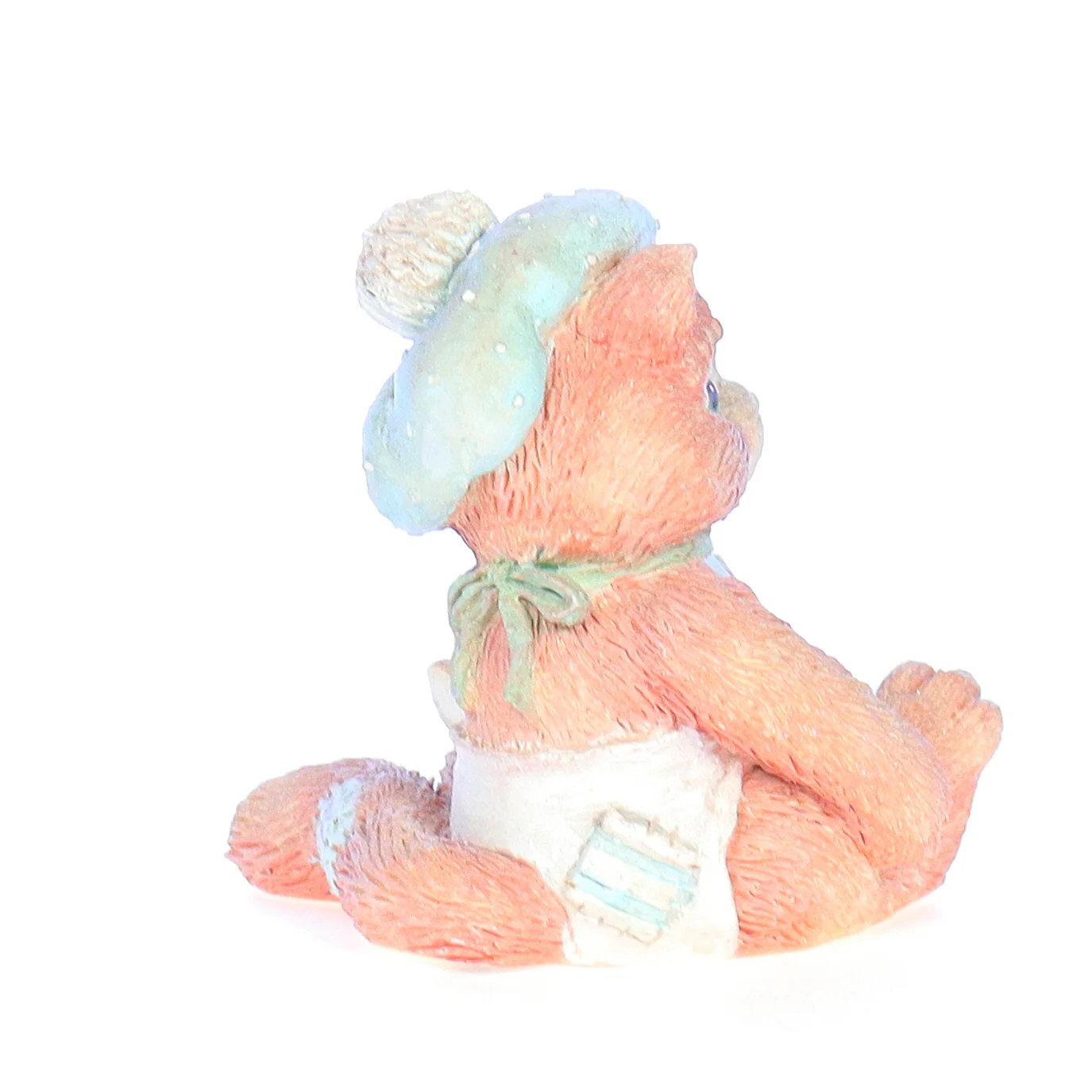 Calico Kittens Vintage Resin New Baby Figurine 628433 A Bundle of Love 1992 2.5" - Image 6