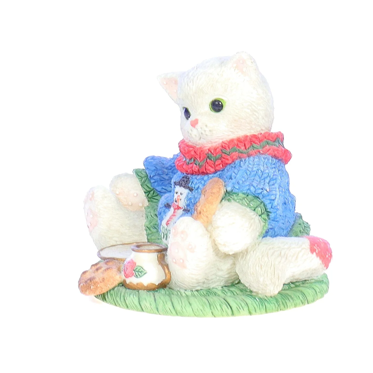 Calico Kittens Vintage 1997 Resin Figurine A Dash Of Love Makes You Sweeter 276863 - Image 2