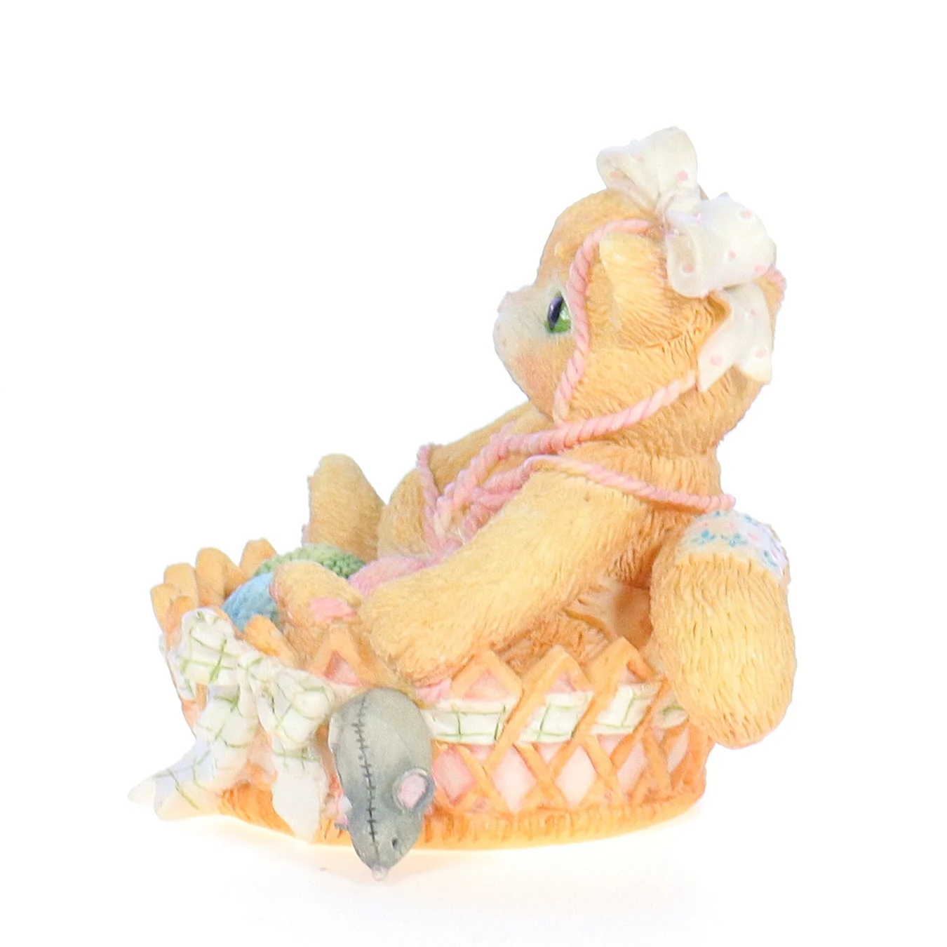 Calico Kittens Vintage 1995 Resin Figurine A Little Litter Of Blessings 168602 - Image 3