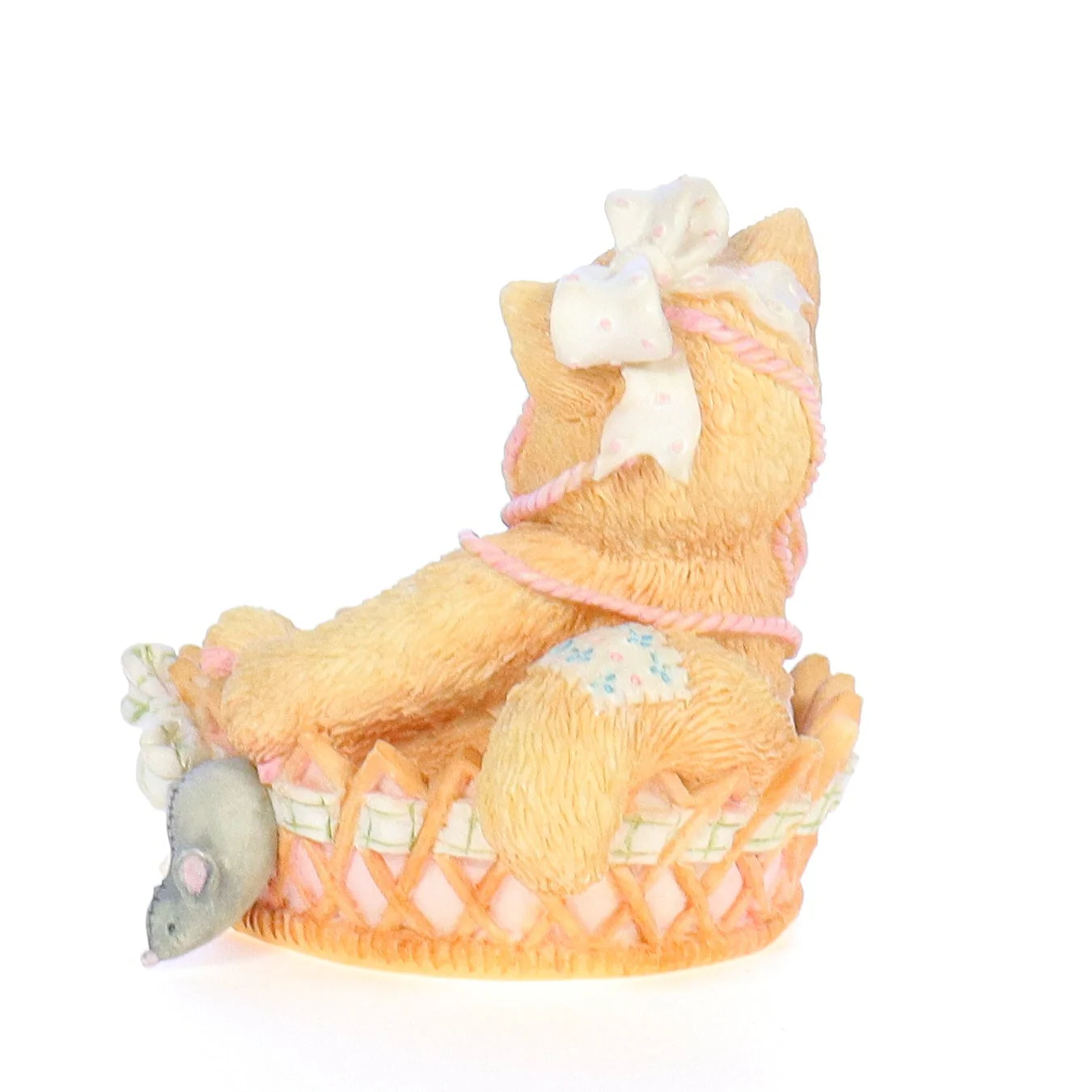 Calico Kittens Vintage 1995 Resin Figurine A Little Litter Of Blessings 168602 - Image 4