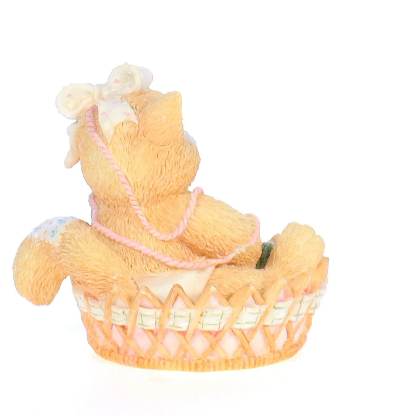 Calico Kittens Vintage 1995 Resin Figurine A Little Litter Of Blessings 168602 - Image 6