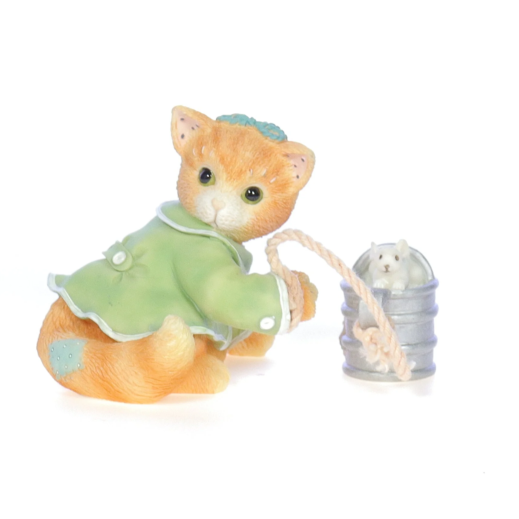 Calico Kittens Vintage 1997 Resin Figurine A Sprinkle Of Joy 295574