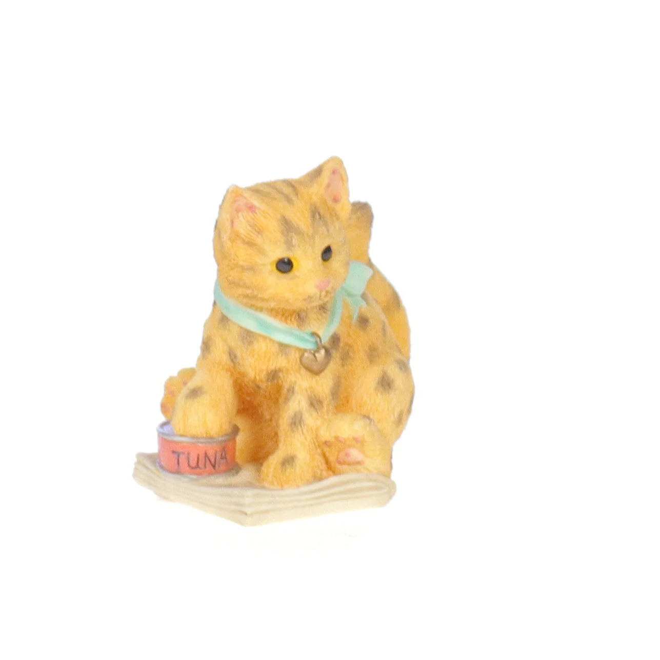 Calico Kittens Vintage 1997 Resin Figurine Bengal Kitten 336718 - Image 8