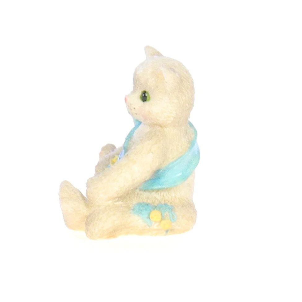 Calico Kittens Vintage 1995 Resin Figurine Congratulations 167312 - Image 3