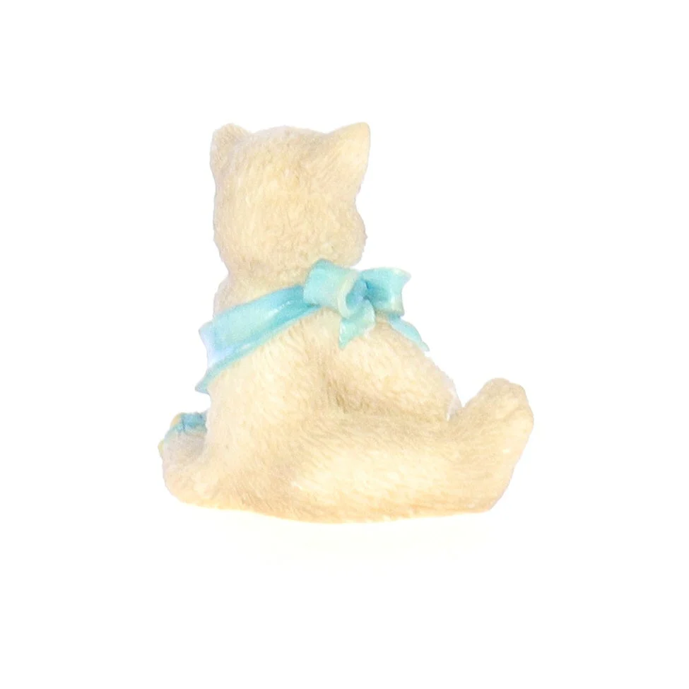 Calico Kittens Vintage 1995 Resin Figurine Congratulations 167312 - Image 6