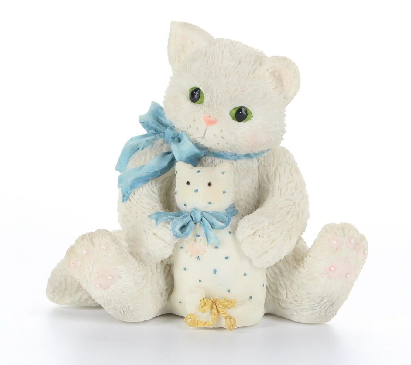 Calico Kittens Figurine Companionship My Favorite Companion Enesco 112410 No Box