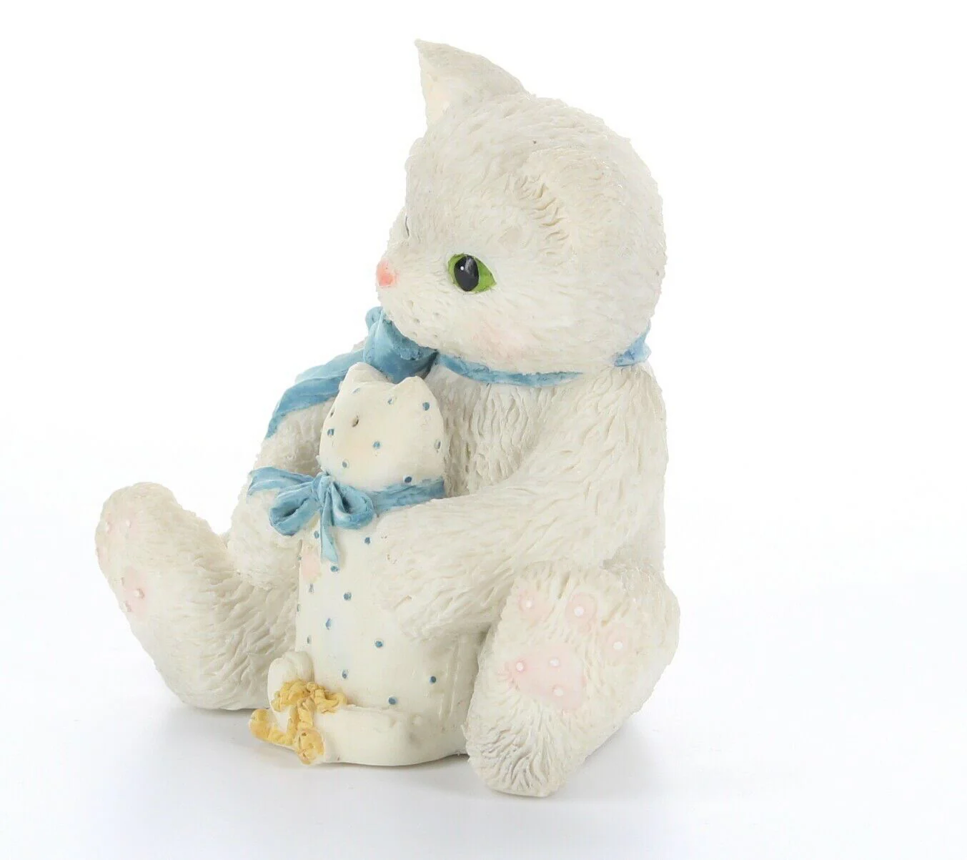 Calico Kittens Figurine Companionship My Favorite Companion Enesco 112410 No Box - Image 2