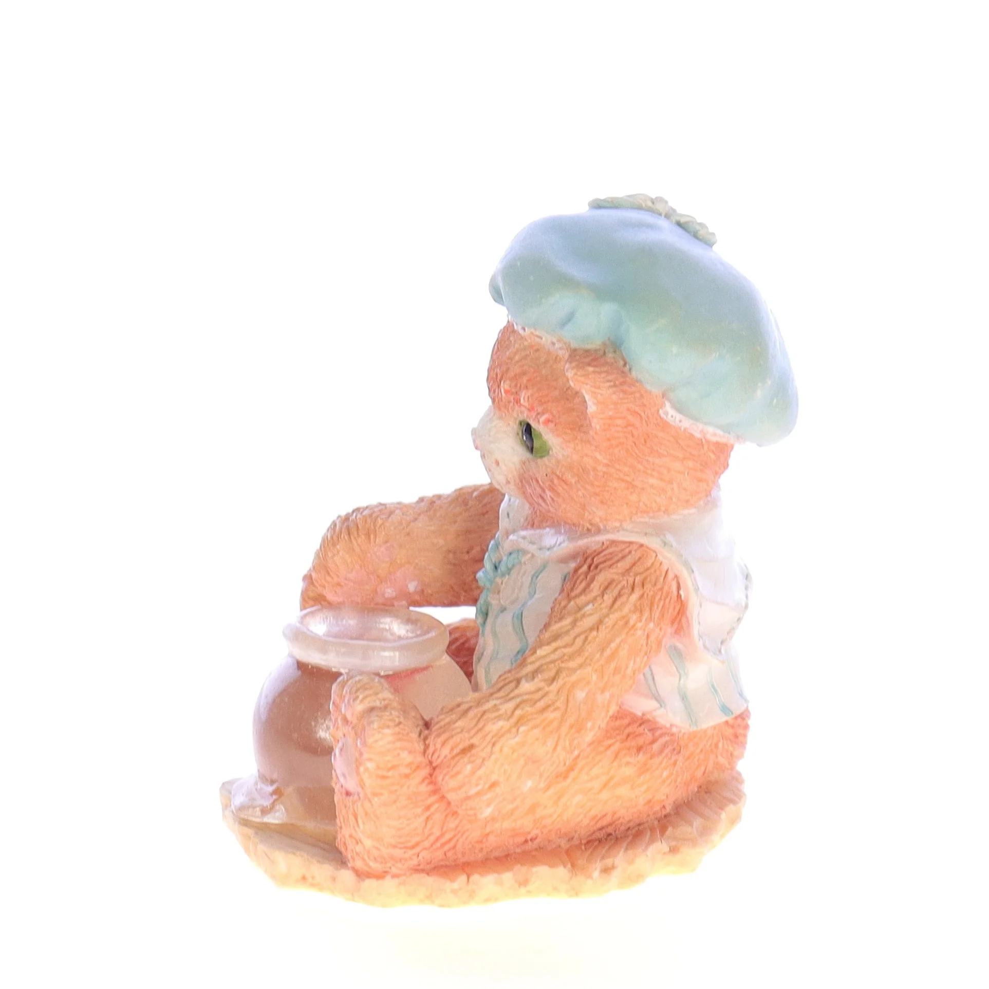 Calico Kittens Vintage 1994 Resin Figurine Fishing For A Friend 112453 - Image 3