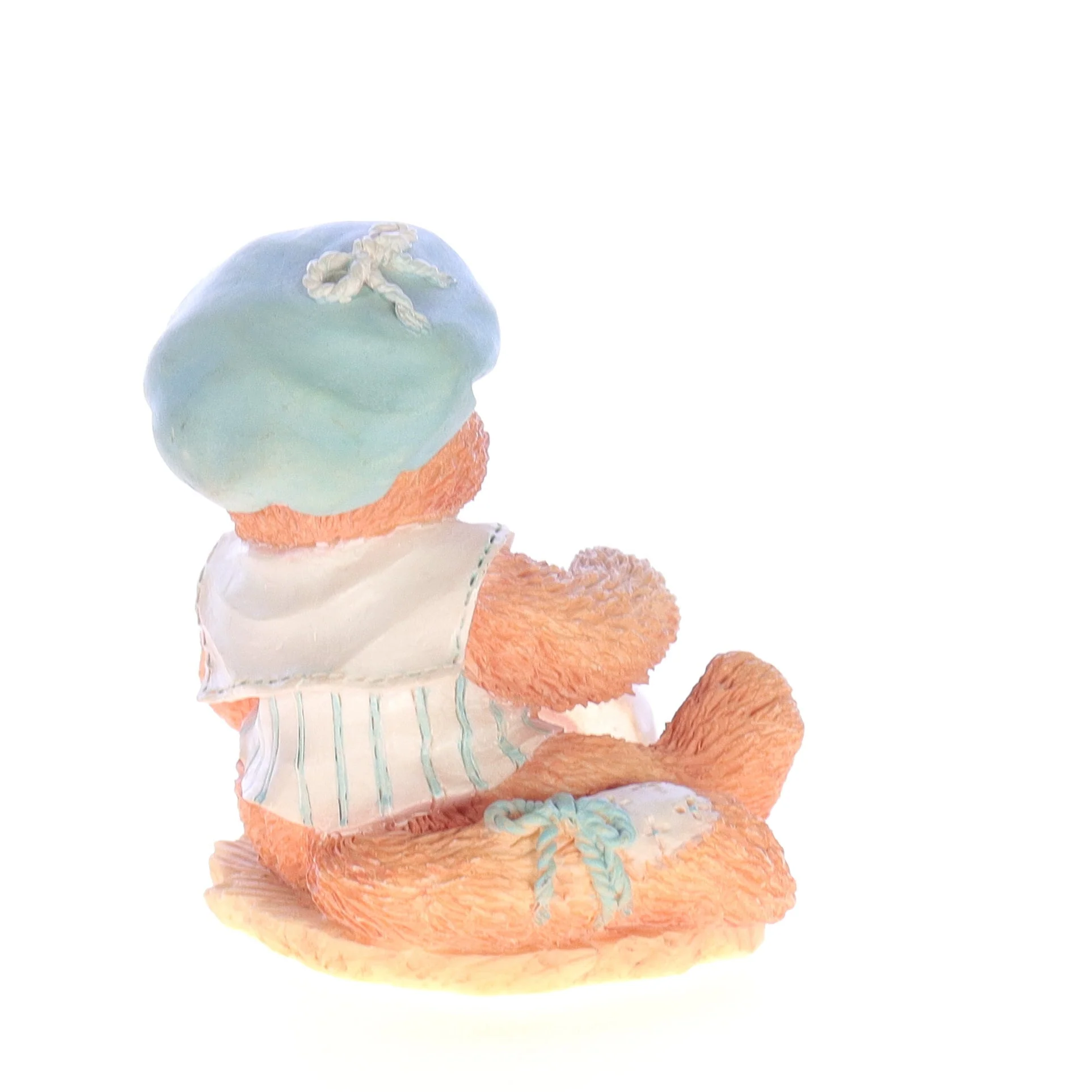 Calico Kittens Vintage 1994 Resin Figurine Fishing For A Friend 112453 - Image 6