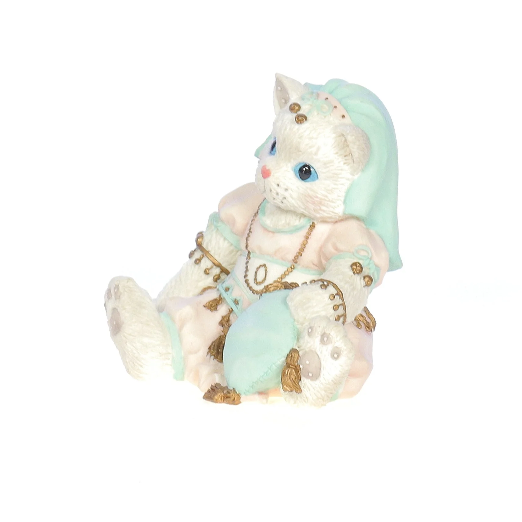 Calico Kittens Vintage 1994 Resin Figurine Friendship Has Many Riches 129755 - Image 2
