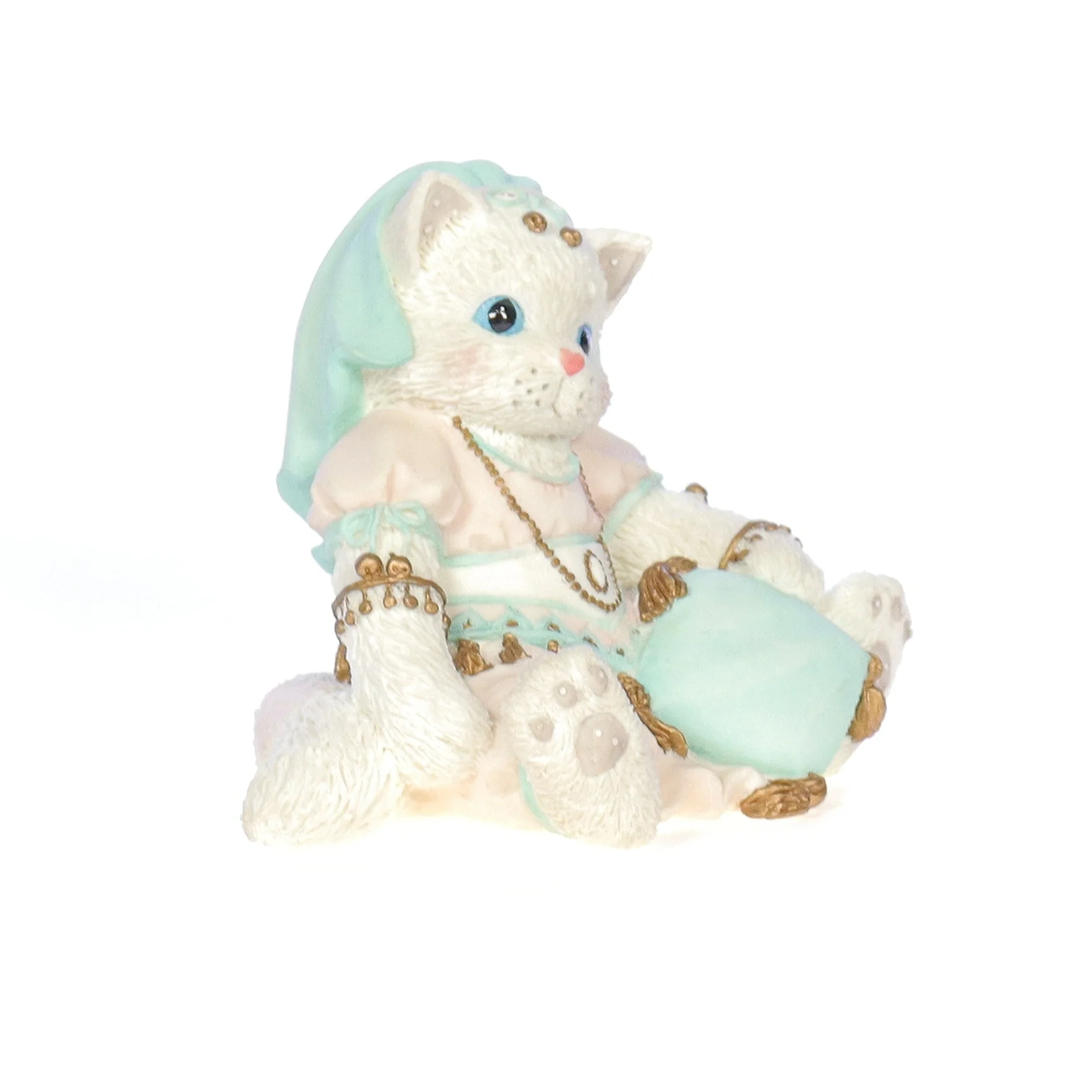 Calico Kittens Vintage 1994 Resin Figurine Friendship Has Many Riches 129755 - Image 8