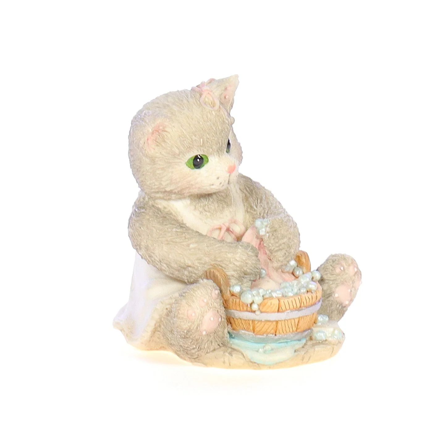 Calico Kittens Vintage 1994 Resin Figurine Good As New 113301 - Image 8