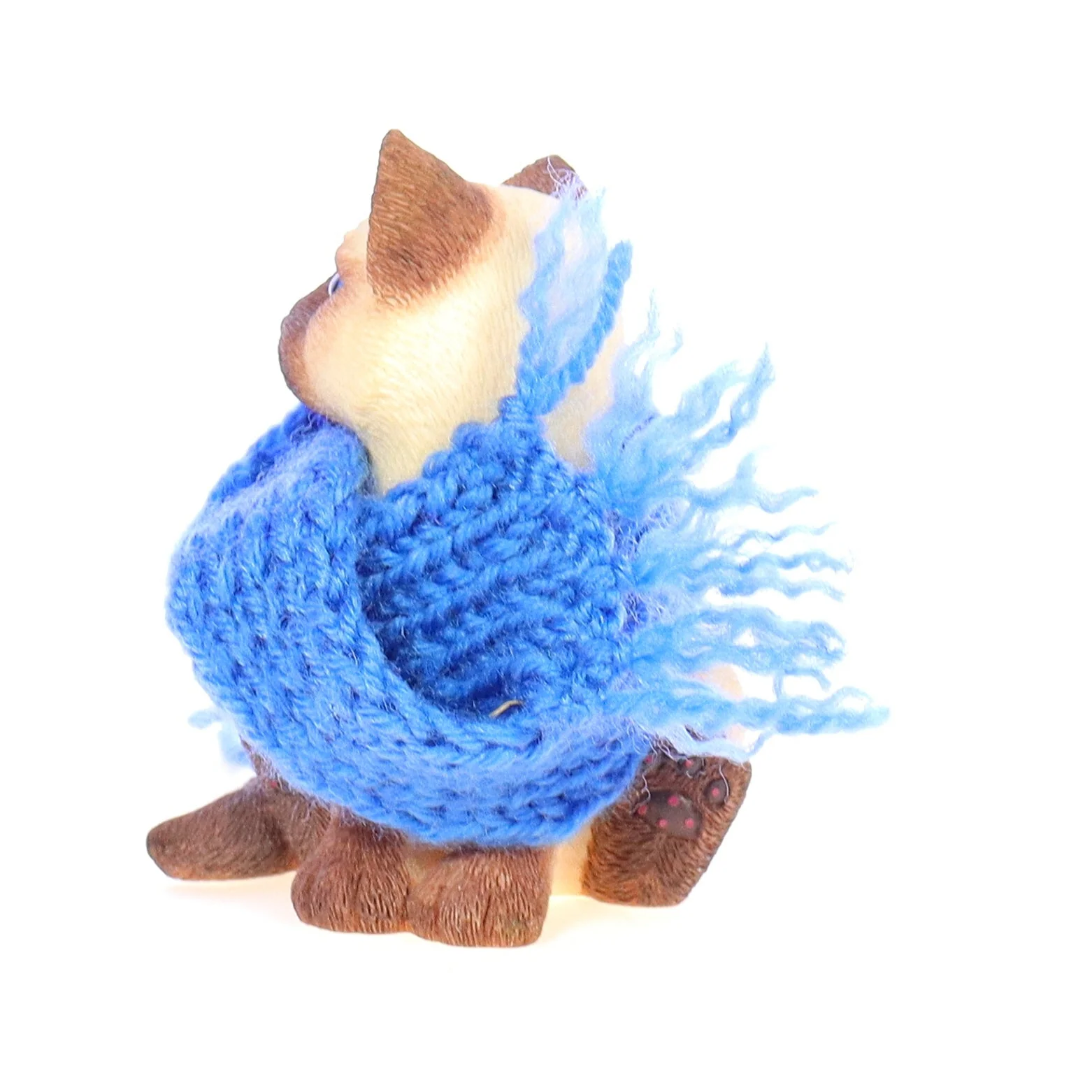 Calico Kittens Vintage 2001 Resin Figurine Love Wraps Us In Warmth 865842 - Image 4