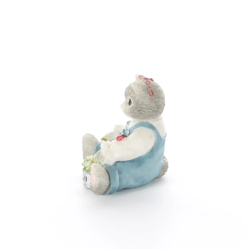 Mini Cat w/ Flowers | (Pre-Owned: No Box) - Image 3