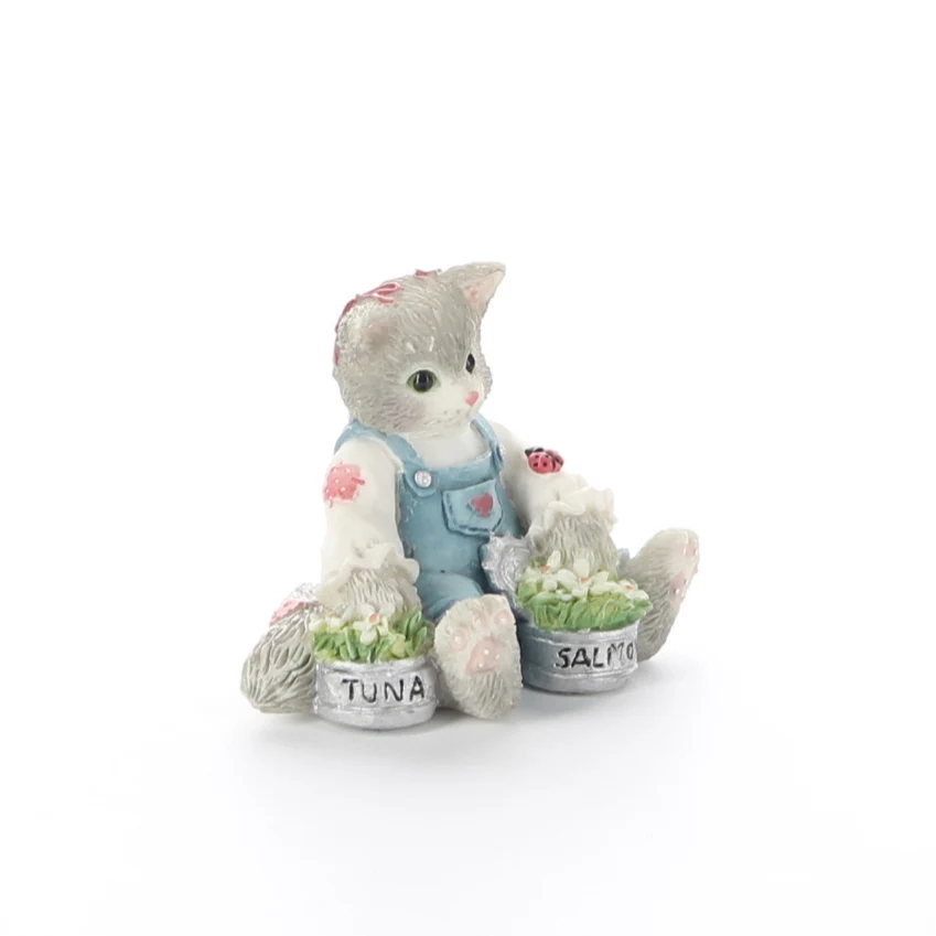 Mini Cat w/ Flowers | (Pre-Owned: No Box) - Image 8