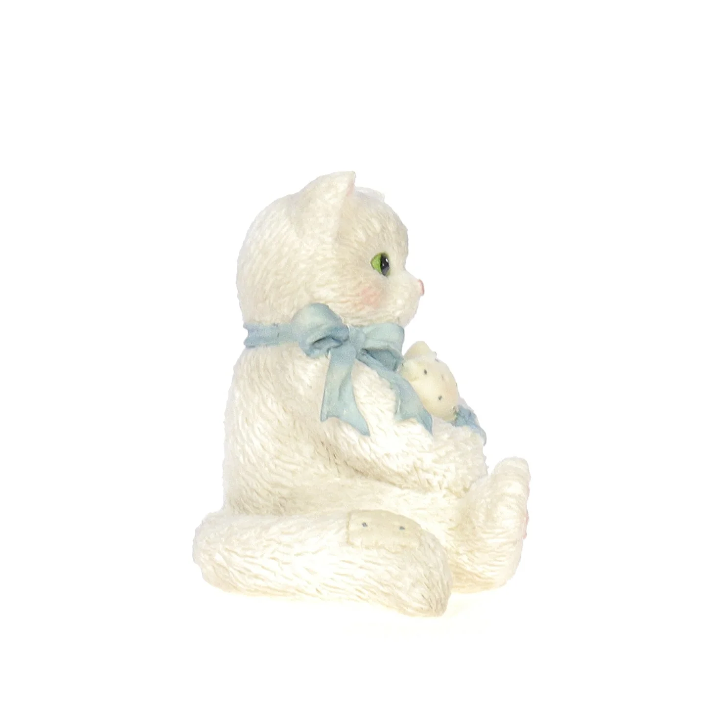 Calico Kittens Vintage 1994 Resin Figurine My Favoite Companion 112410 - Image 7