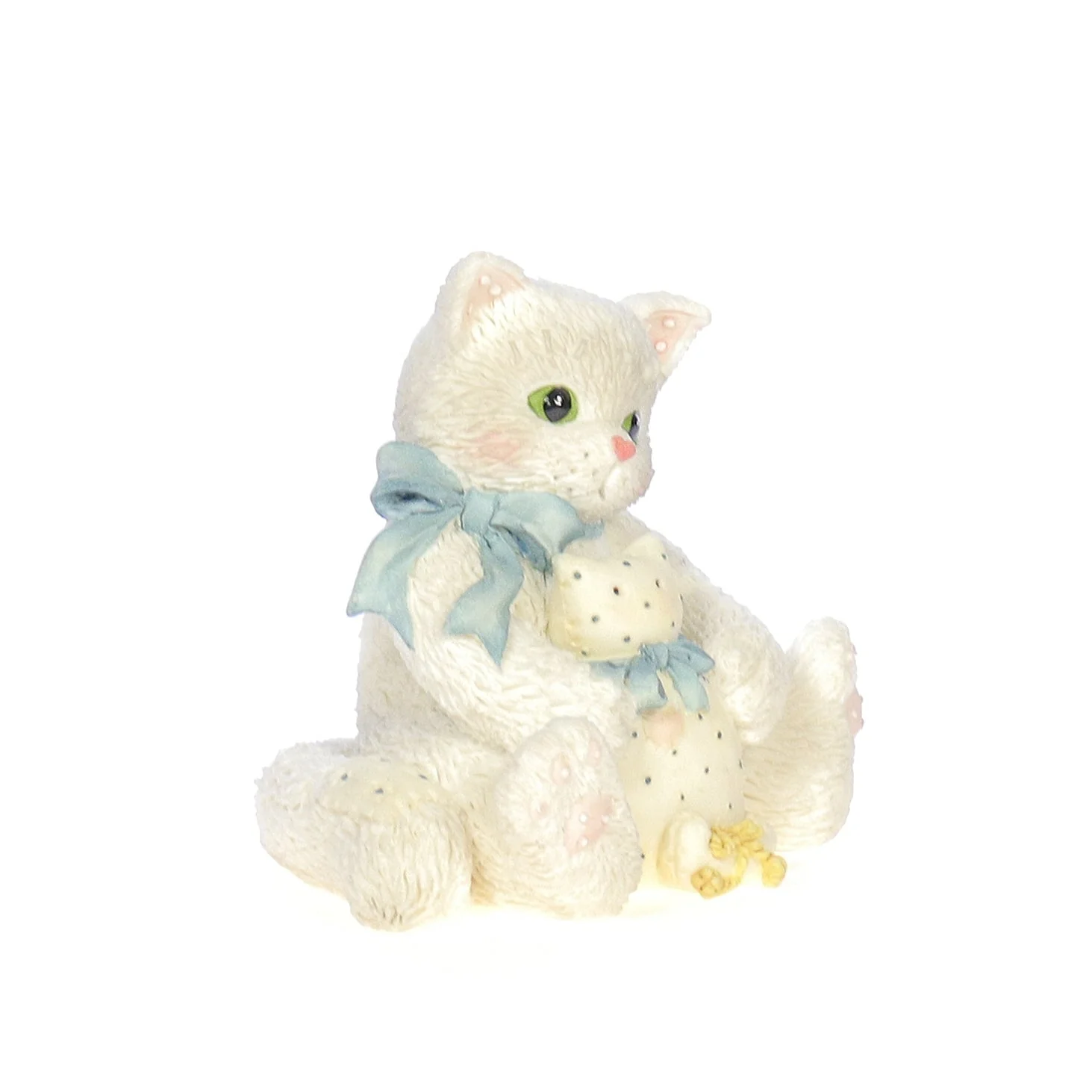 Calico Kittens Vintage 1994 Resin Figurine My Favoite Companion 112410 - Image 8