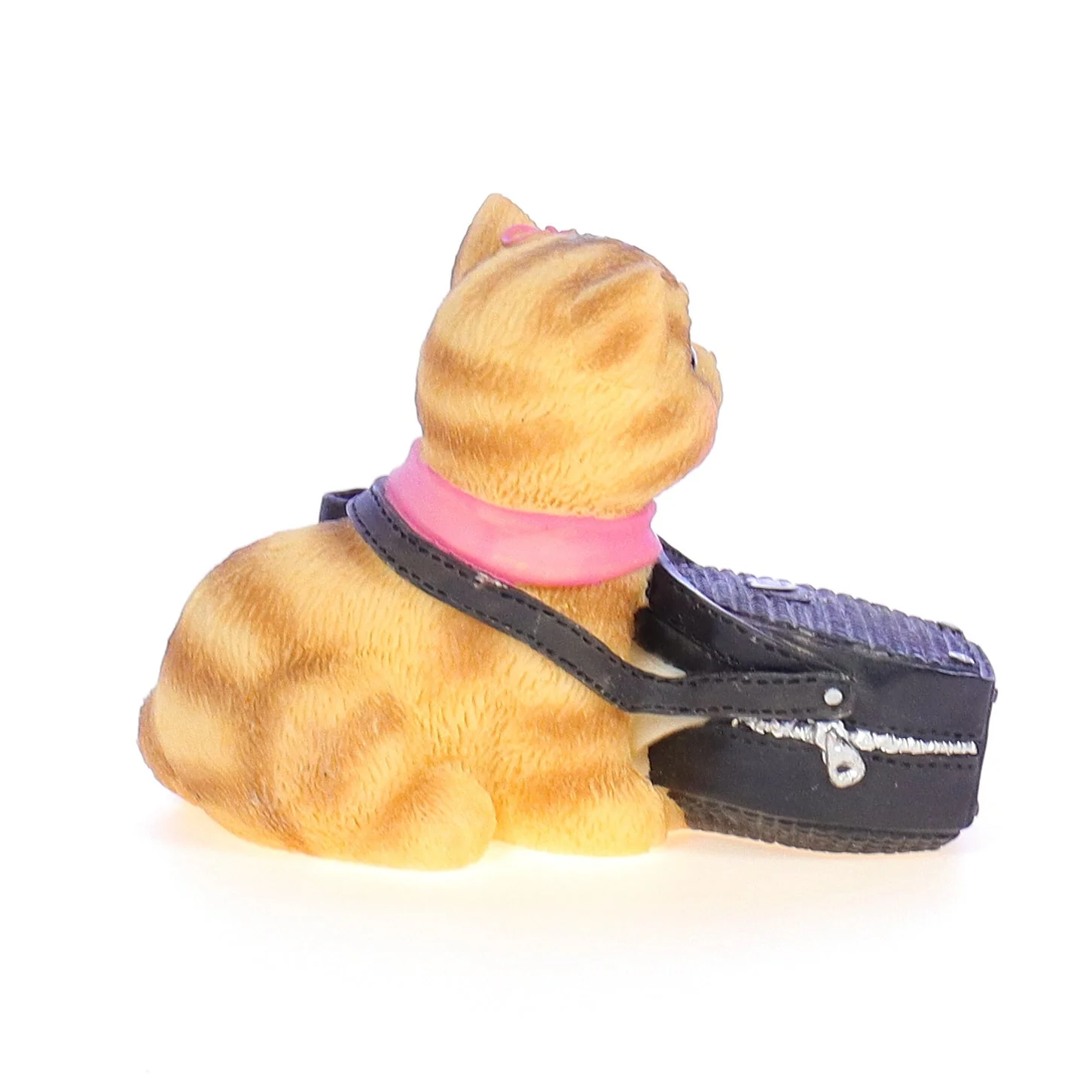 Calico Kittens Vintage 1998 Resin Figurine My Purr-suit Of Happiness Led To You - Image 6