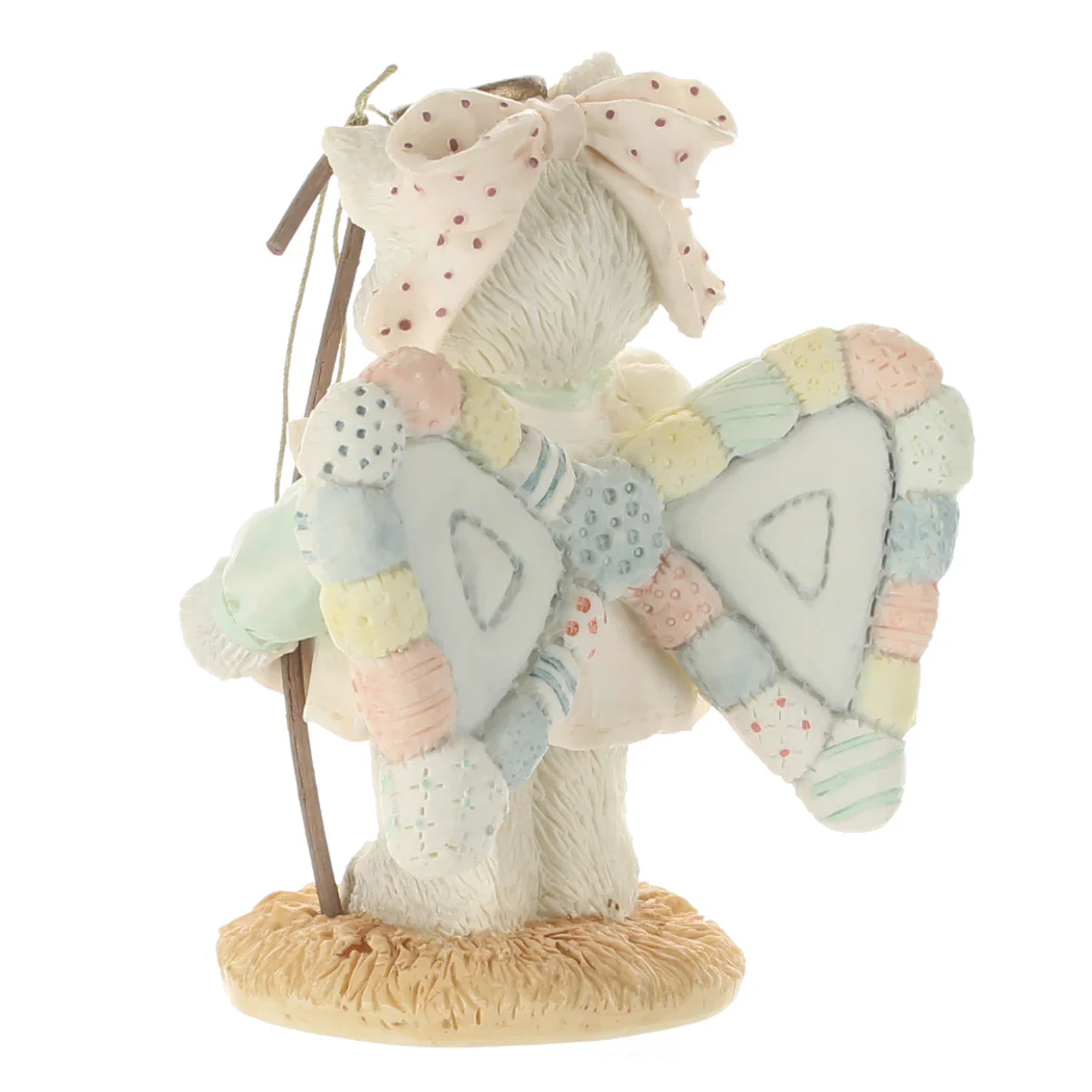 Calico Kittens Vintage 1993 Resin Figurine A Purr-fect Angel From Above 628468 - Image 4