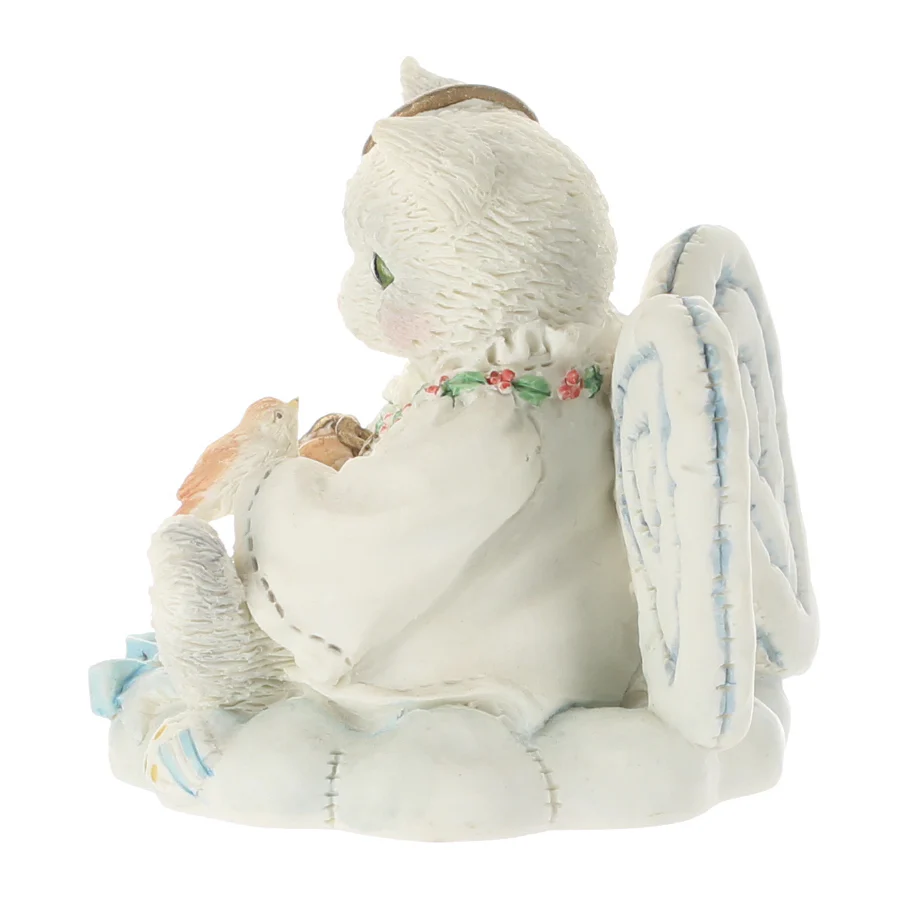 Calico Kittens Vintage 1994 Resin Figurine Joy To The World 625264 - Image 3