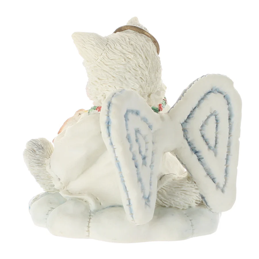Calico Kittens Vintage 1994 Resin Figurine Joy To The World 625264 - Image 4
