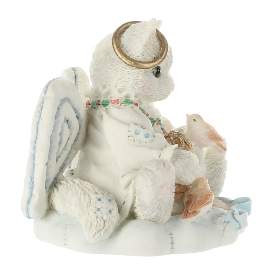 Calico Kittens Vintage 1994 Resin Figurine Joy To The World 625264 - Image 7